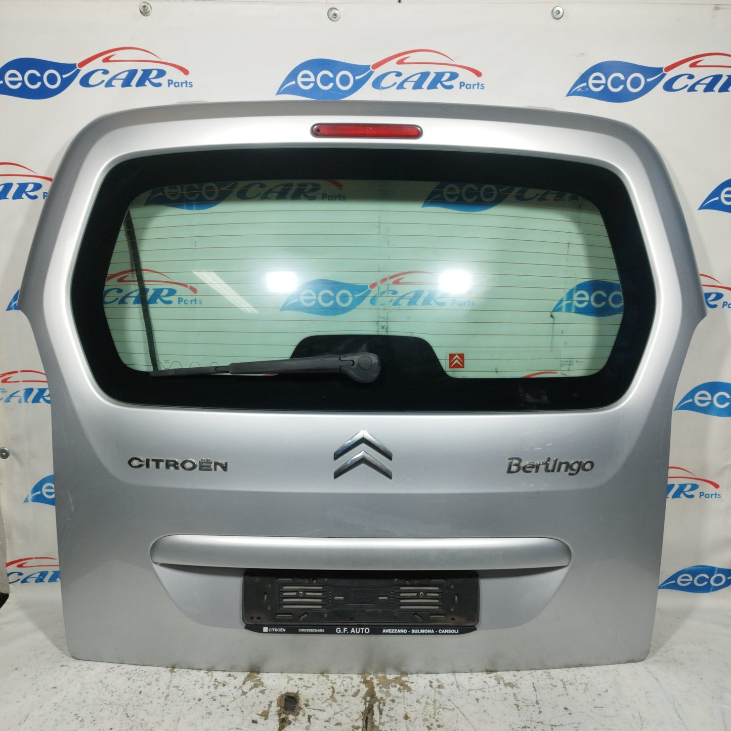 Portellone posteriore grigio argento Citroen Berlingo 2011 ecoAC10688