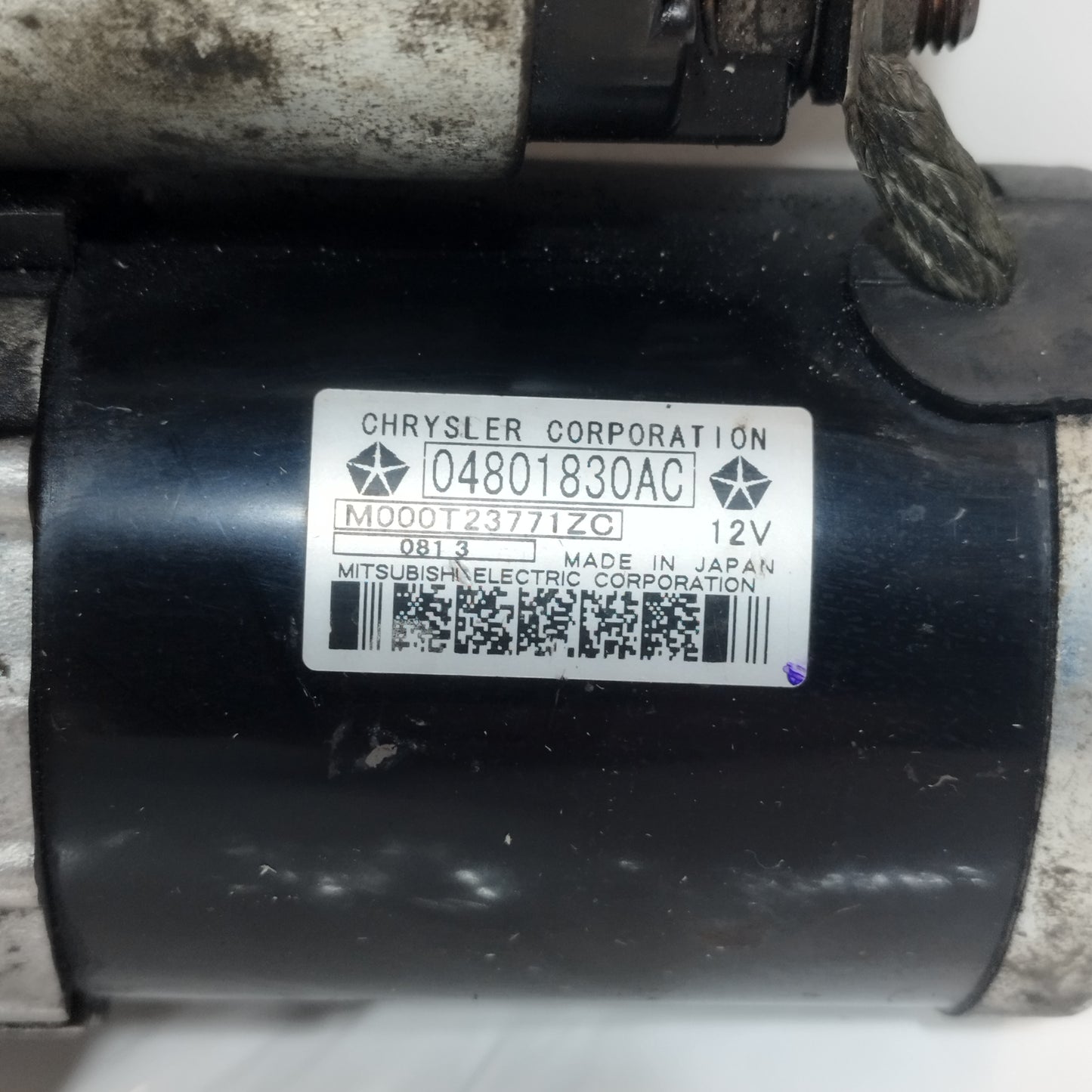 Motorino avviamento Jeep Compass (MK49) 2.2 D 2010-2016 cod: 04801830AC ecoAC15316
