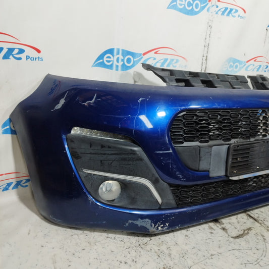 Blue front bumper Peugeot 107 2012 ecoAC10359