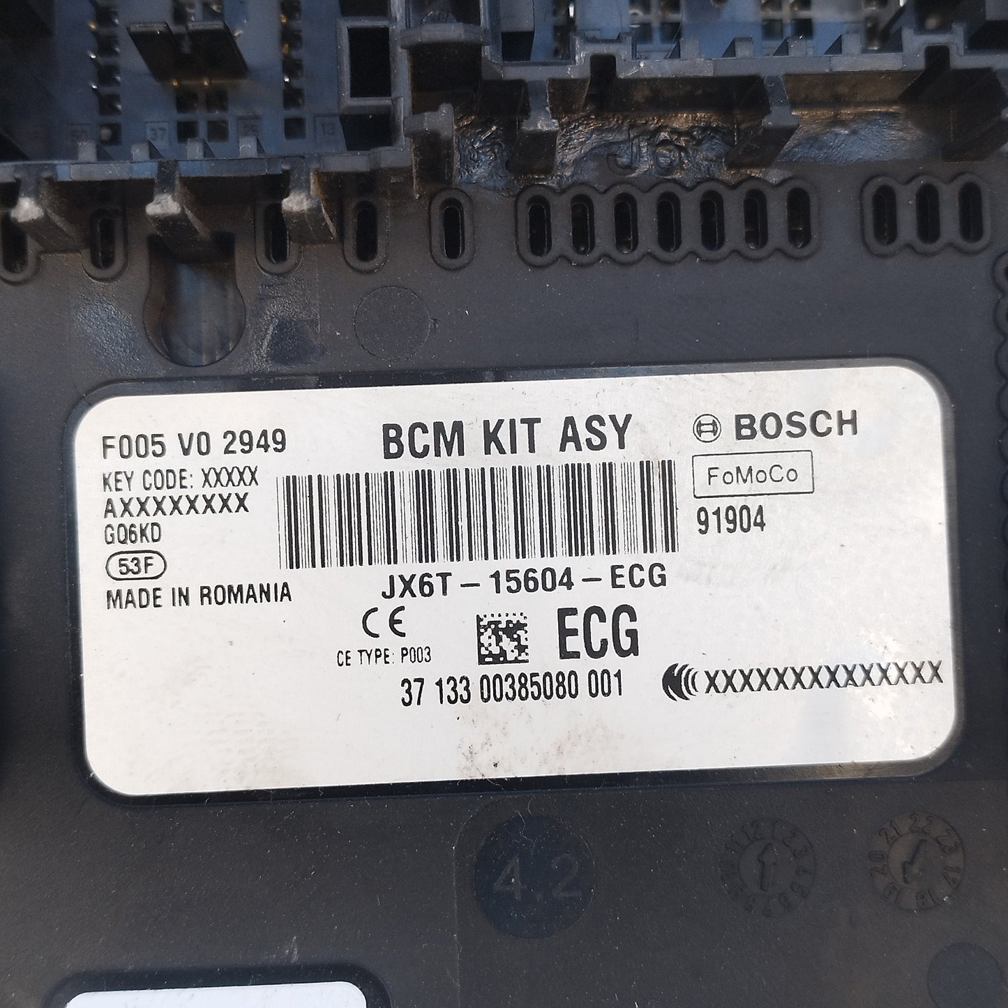 Kit accensione Ford Focus 1.0 TB 2020 cod: 0261S20261 ecoAC15688