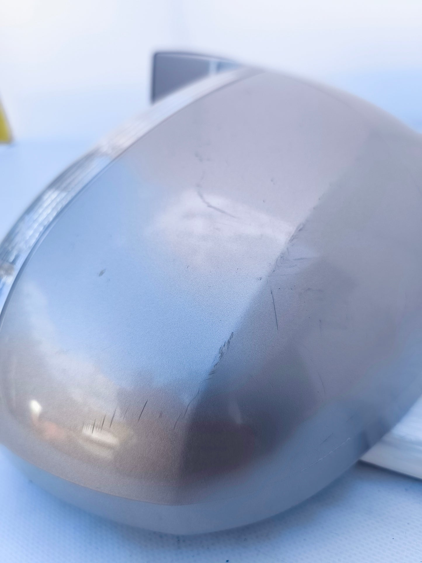 Left mirror silver grey Chevrolet Captiva year 2008 8 pin ecoAG6691