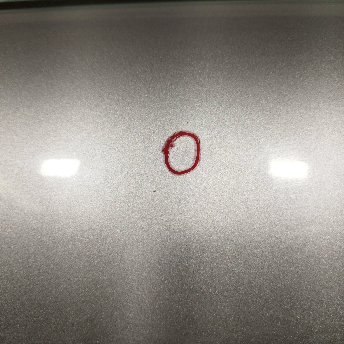 Rear door left silver grey Seat Ibiza 2005 ecoAC8616