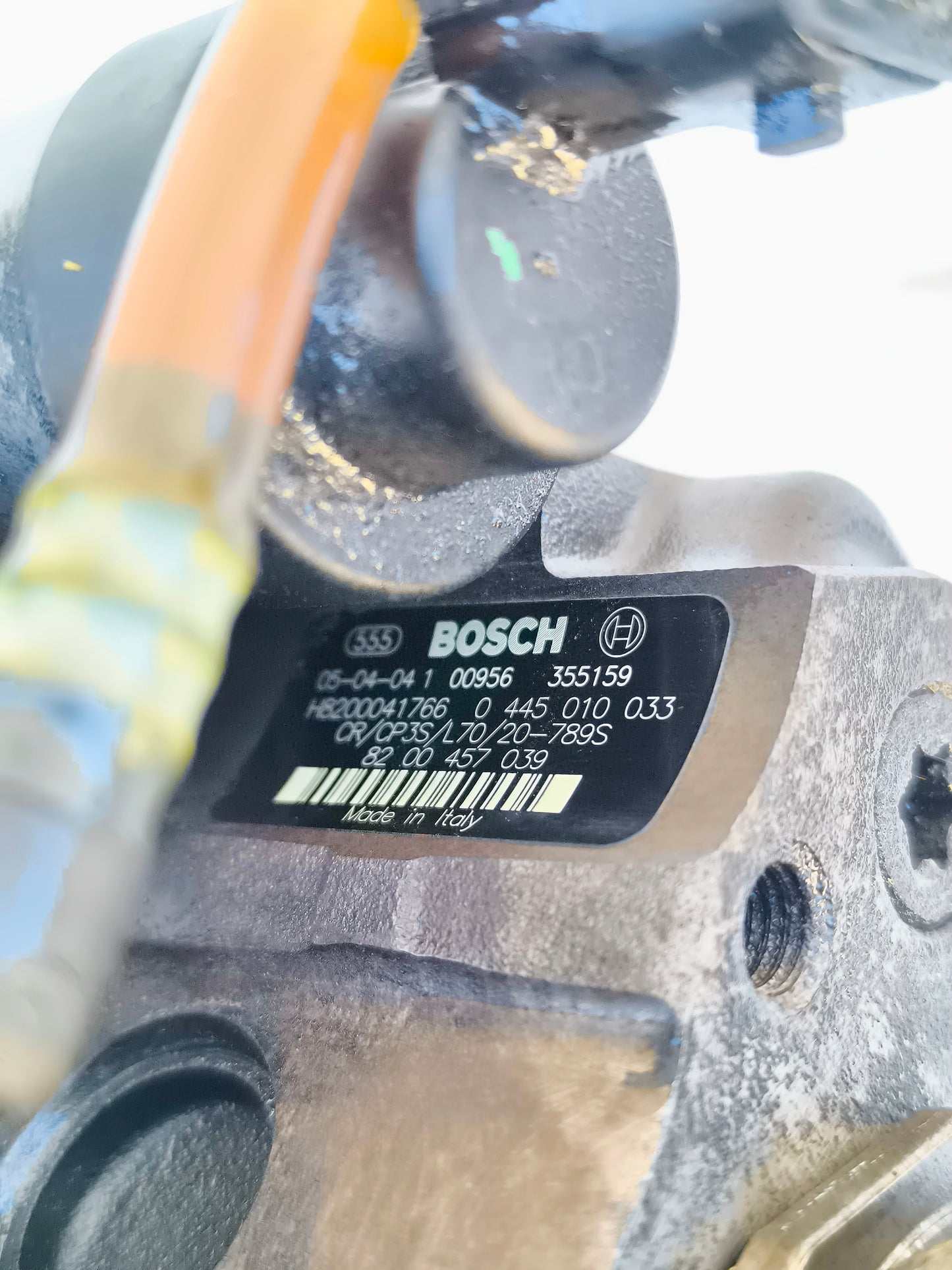Bosch Common-Rail-Einspritzpumpe für Opel Movano/Renault Master/Espace 2.2 DCI, Teilenummer 0445010033, Baujahr 2005, ecoAG6044