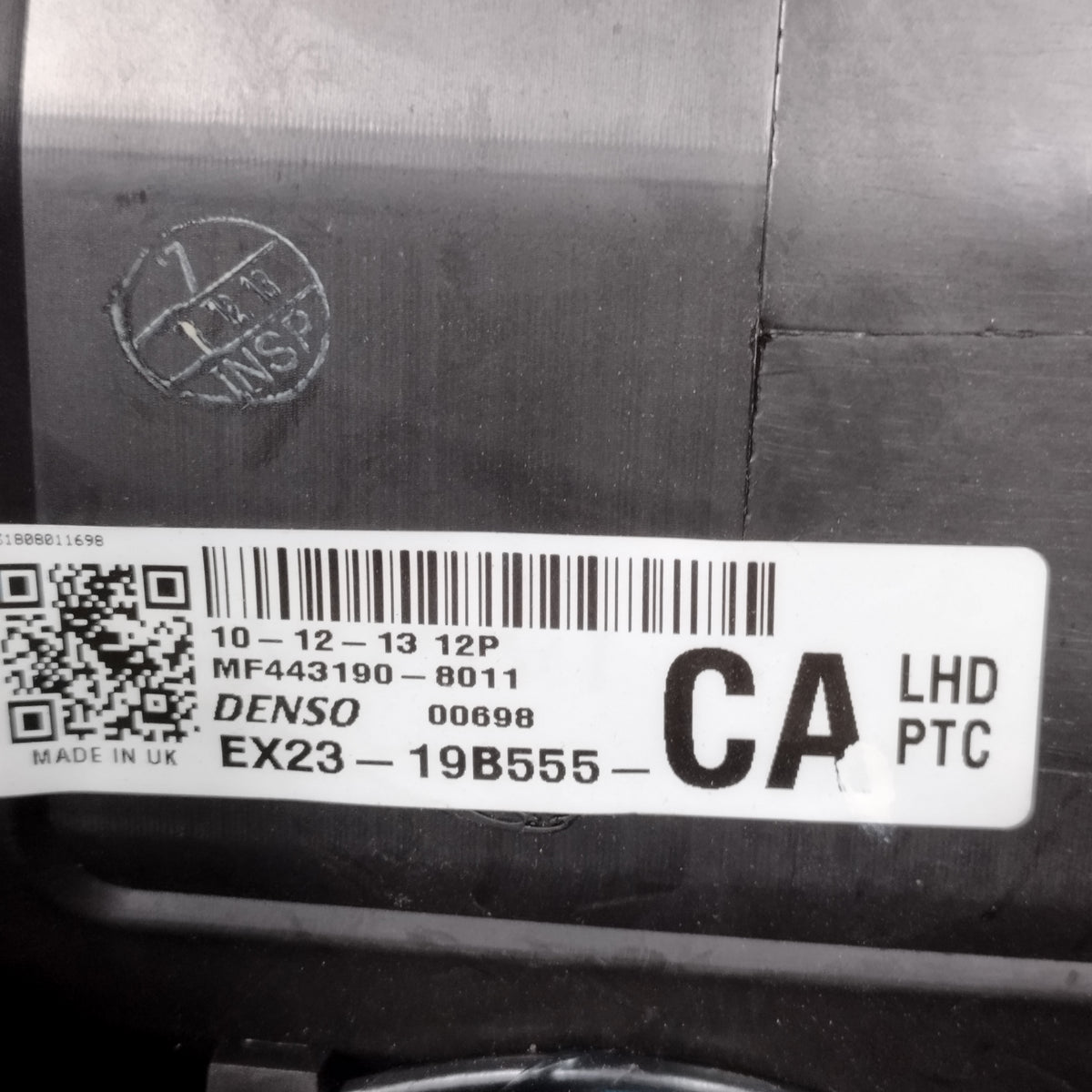 Stufa digitale Jaguar XF (X250) 2011-2015 cod: EX23-19B555-CA ecoAC16900