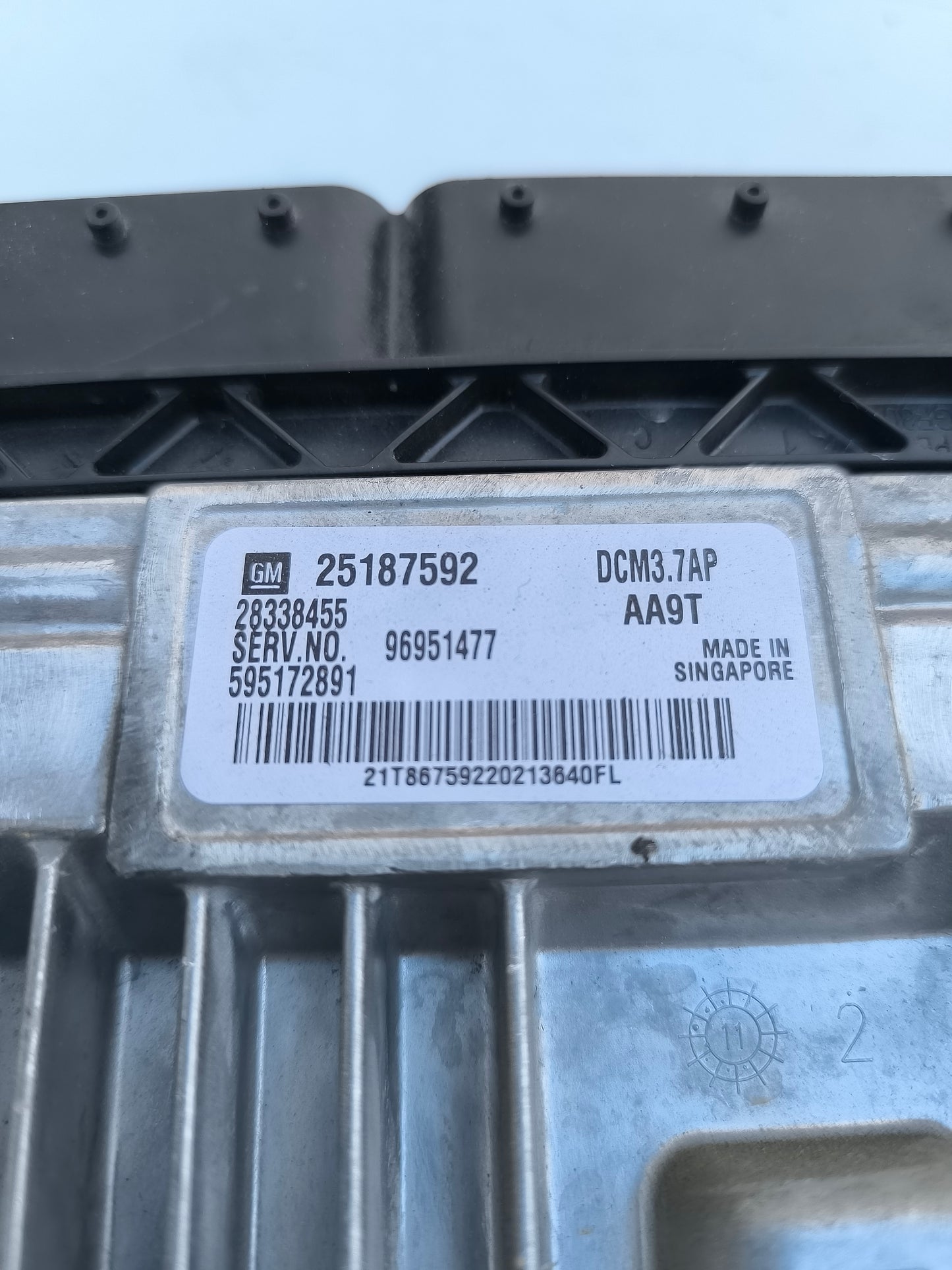 Centralina motore Chevrolet Orlando 2.0 D anno 2015 Cod. 25187592 ecoAG6736