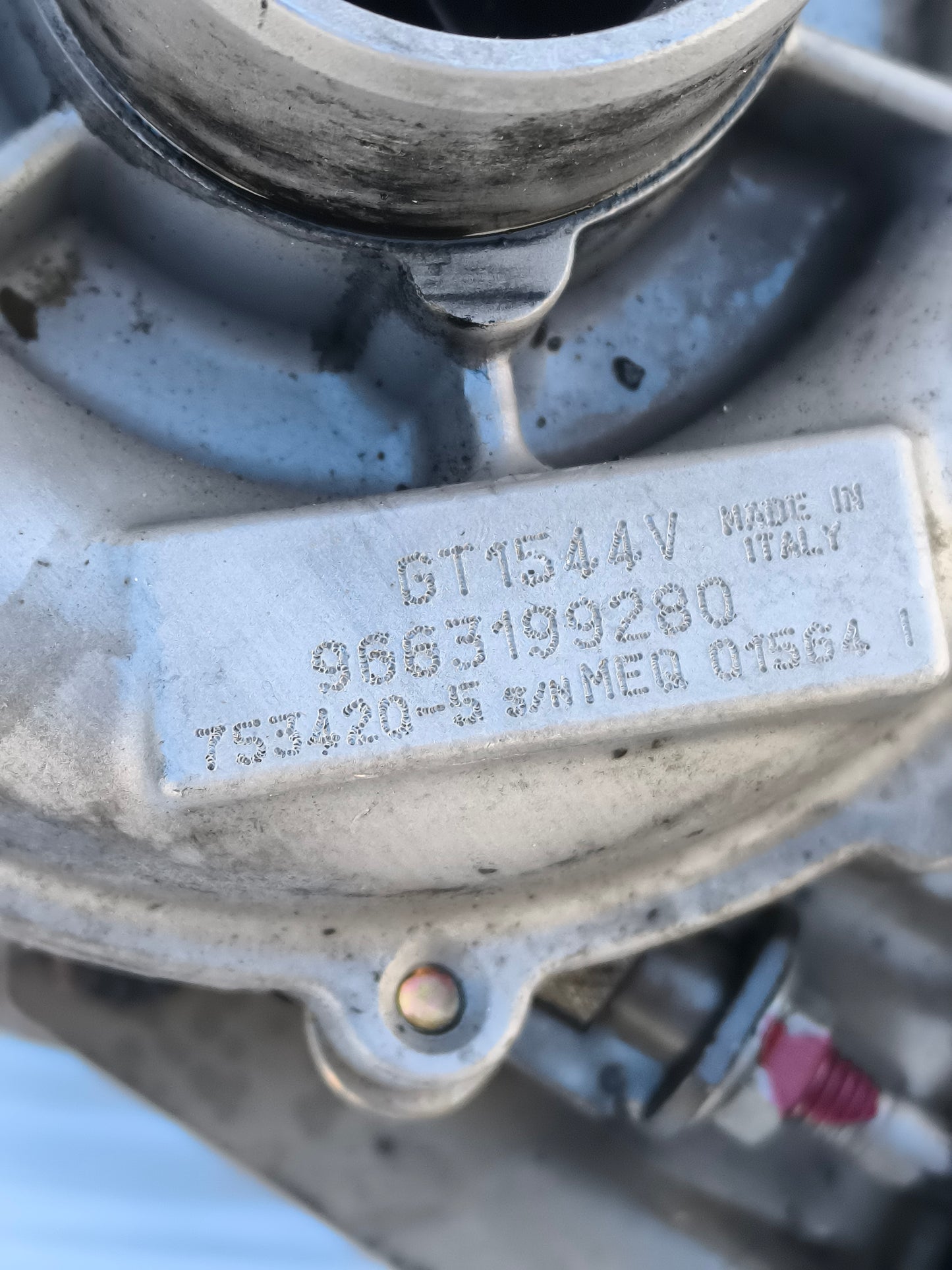 Turbina Peugeot 3008 1.6 HDI 80KW cod. 9663199280 ecoAG7407