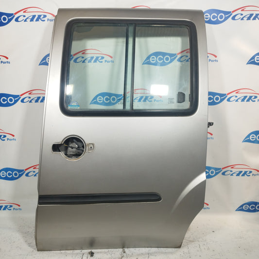 Rear left sliding door grey Fiat Doblo 2001 ecoAC8763