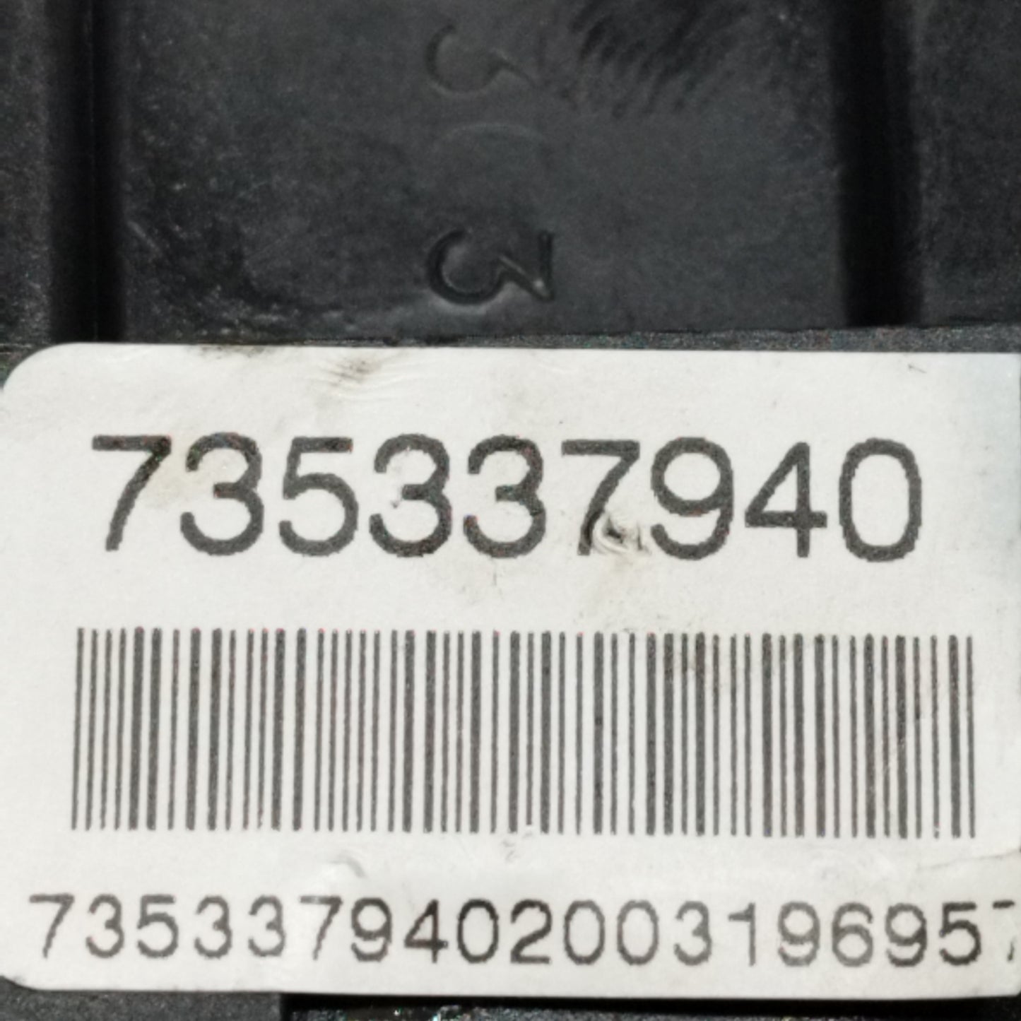 Fiat Punto 2004 Headlight Switch Code: 735337940 ecoAC11247