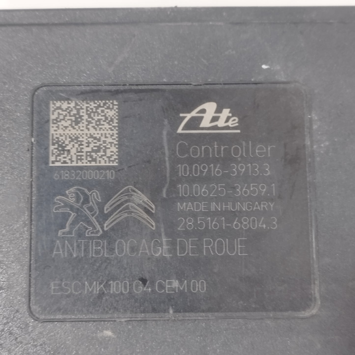 ABS Peugeot 208 1.6 HDI 2018 Cod: 10.0916-3913.3 ecoAC13710