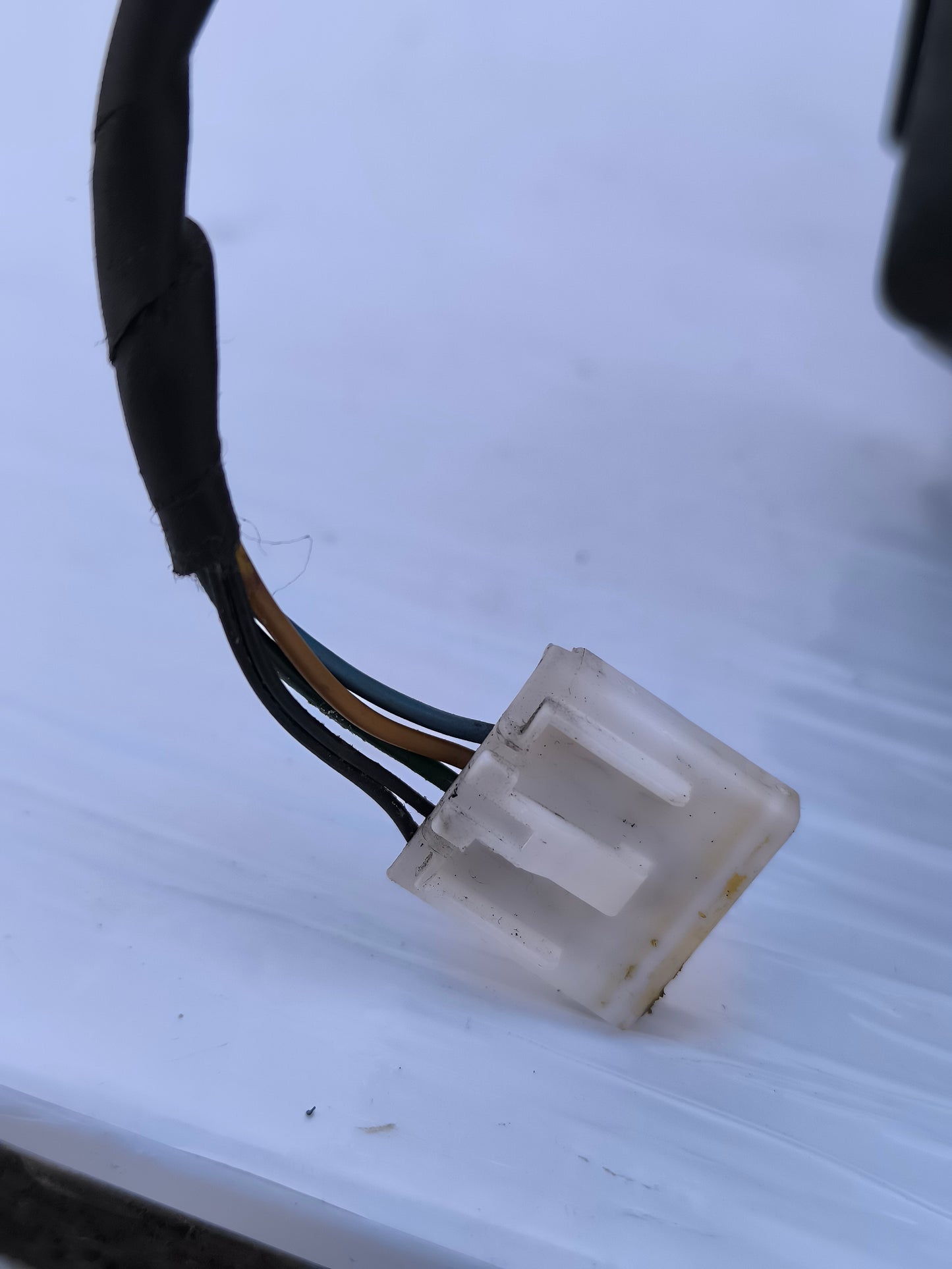 Specchietto sinistro elettrico marrone scuro Lancia Ypsilon anno 2007 5 Fili ecoAG6971