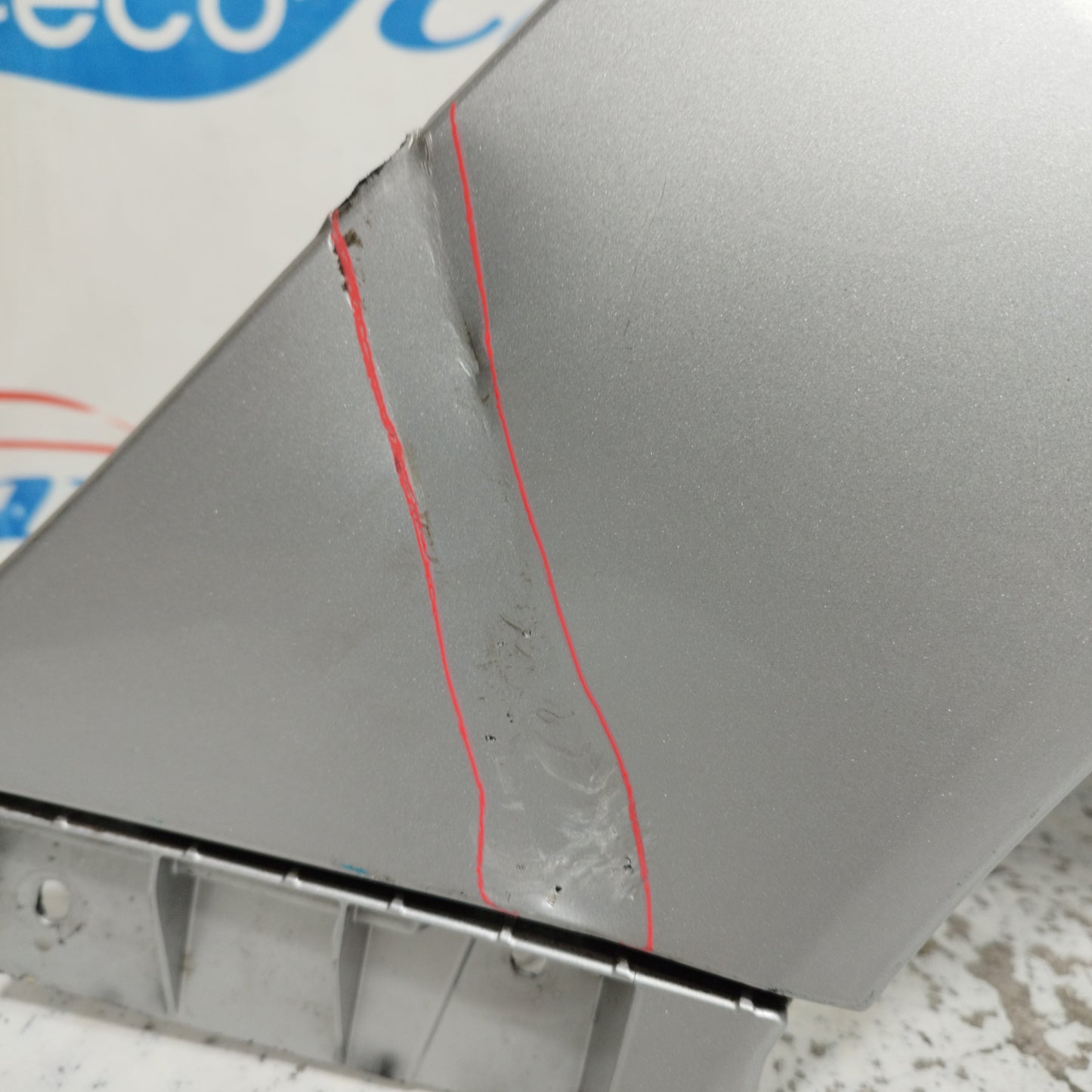 Hinterradkotflügel links silbergrau Smart fortwo 451 2010 ecoAC10458