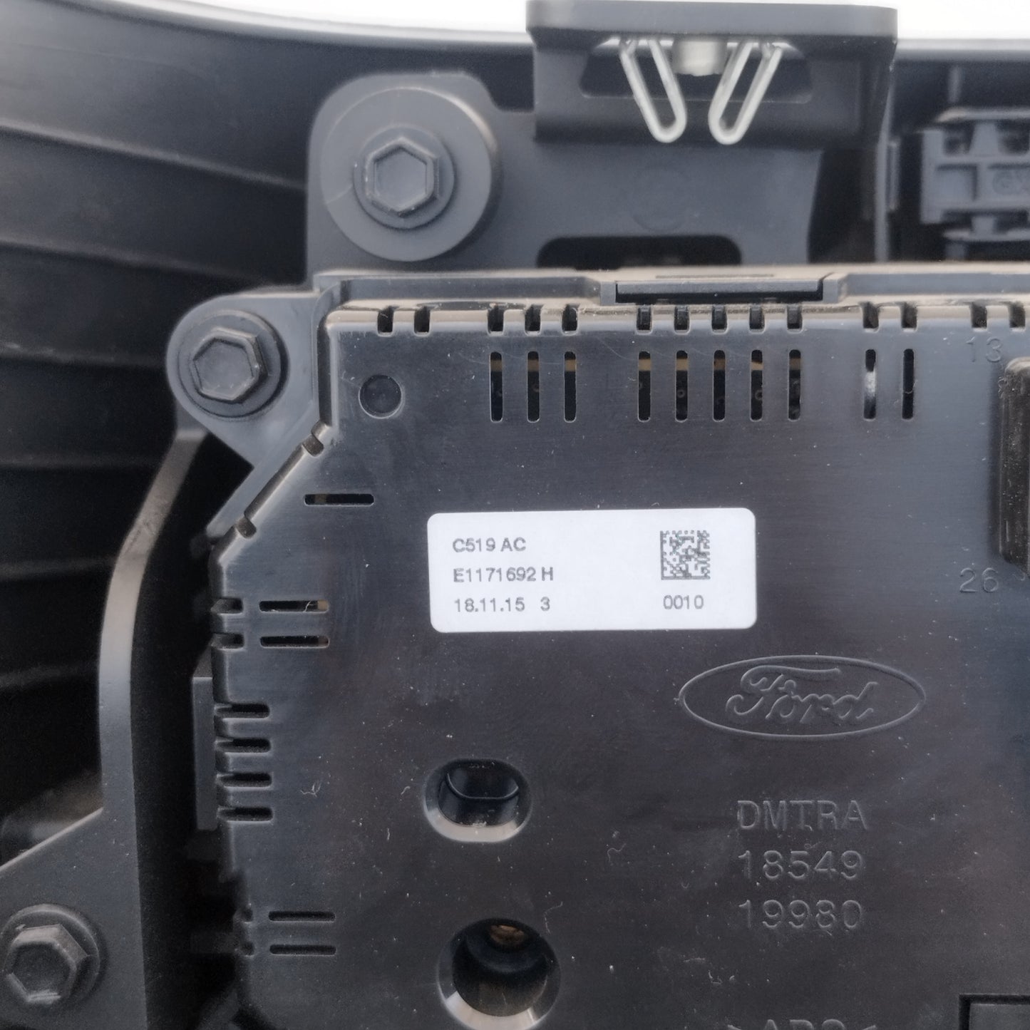 Pulsantiera comandi aria condizionata Ford Focus IV (C519) 2018-2021 cod: 1854919980 ecoAC15685