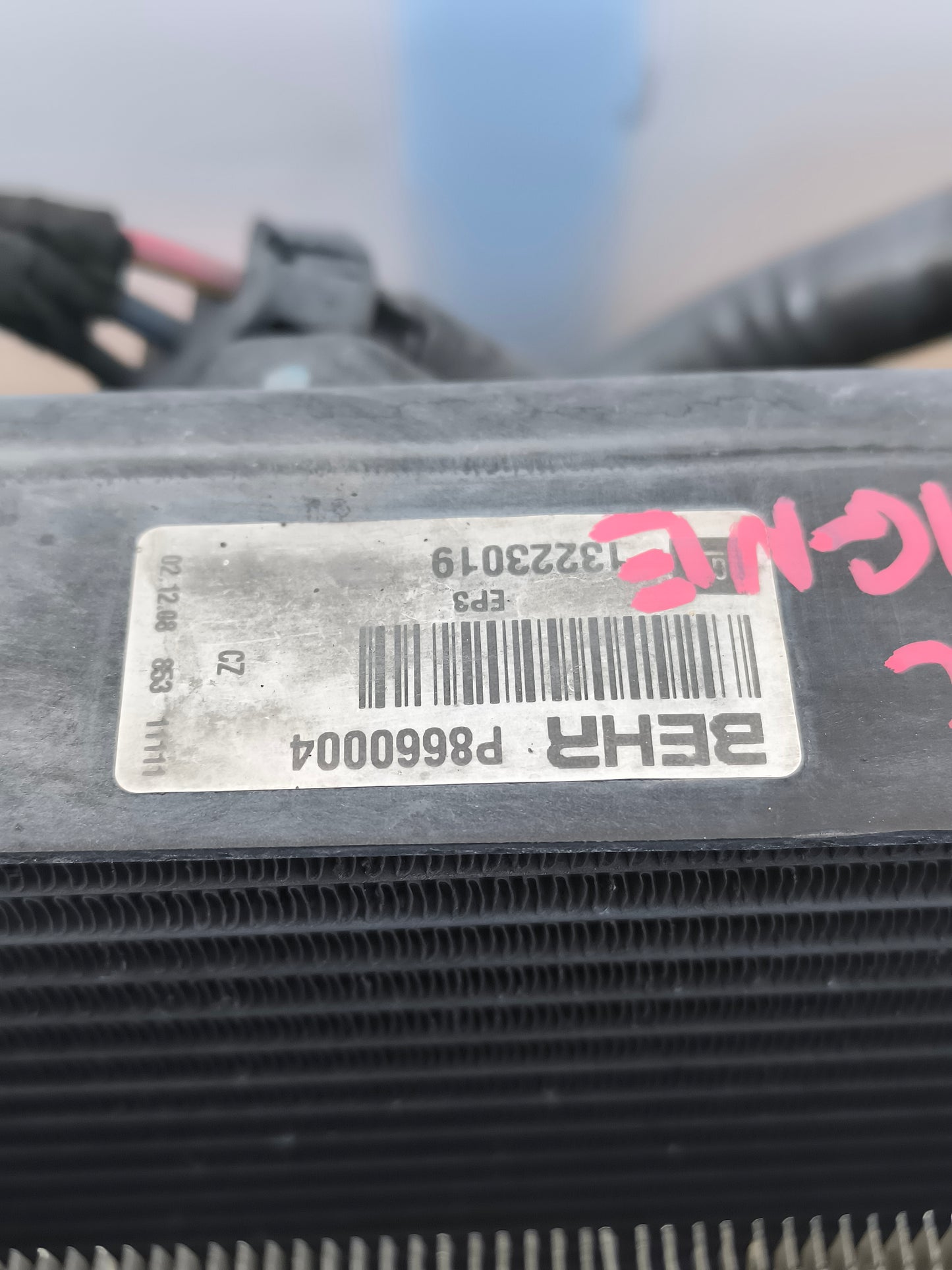 Kühlersatz Opel Insignia A Baujahr 2010 2.0 CDTI Teilenummer P8660004 ecoAG7093