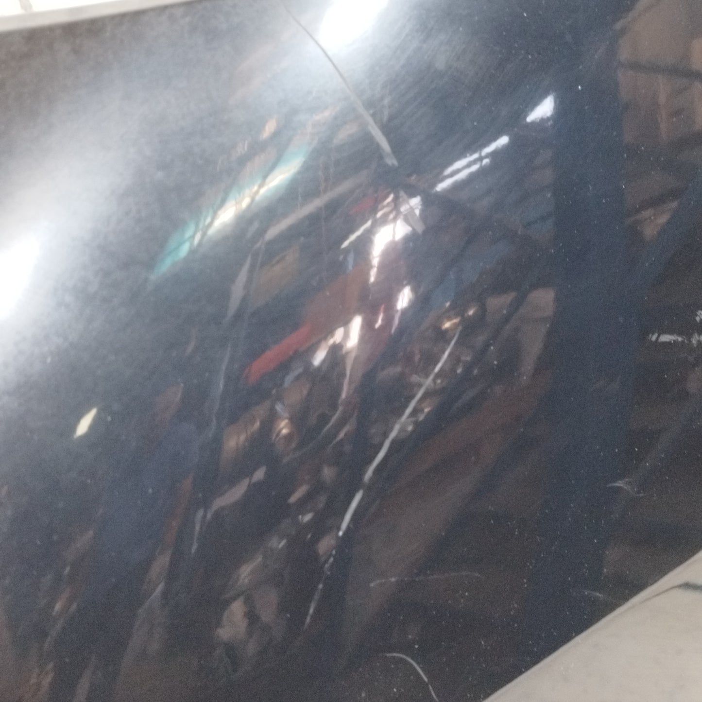 Schwarzer linker Kotflügel vorne für Smart Fortwo 450, Baujahr 2004, ecoAC10078