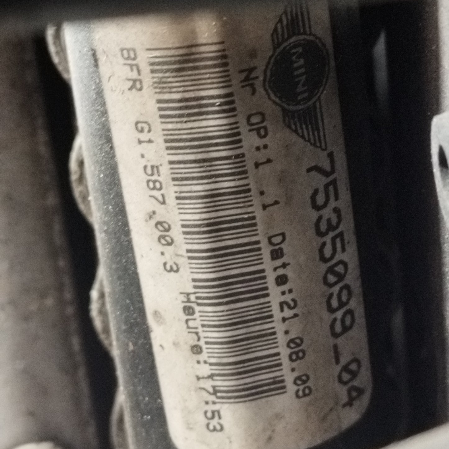 Calandra con radiatori Mini Cooper R56 1.4 B 2009 Cod: 7535099_04 ecoAC11536