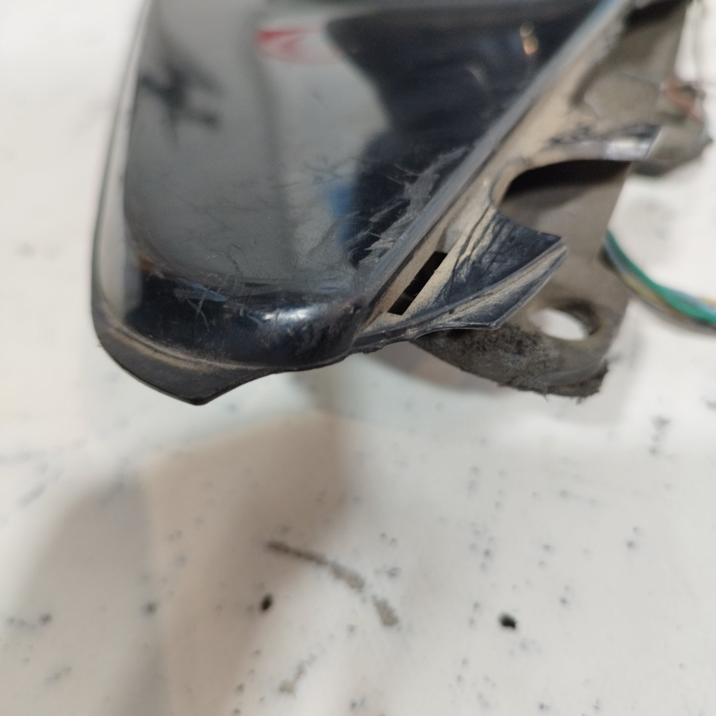 Schwarzer elektrischer Außenspiegel vorne links für Chrysler Voyager 2000, 2-polig, 7-adrig, ecoAC8786