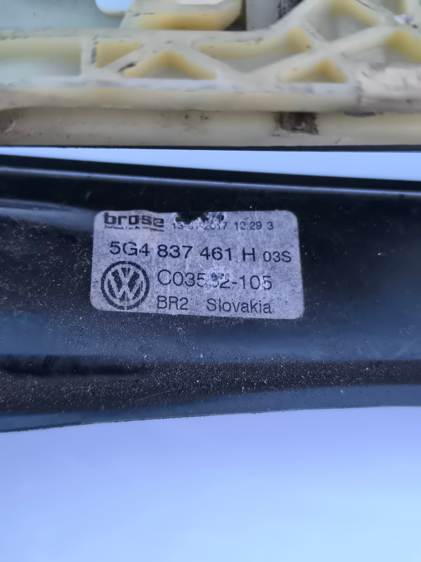 Cremagliera anteriore sx Volkswagen Golf 7 cod.5G4837461H ecoAG7778