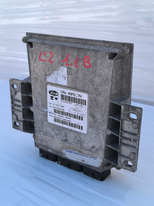 Centralina motore Citroen C2 1.1 B (Magneti Marelli) cod: IAW48P2.7H ecoAG8190