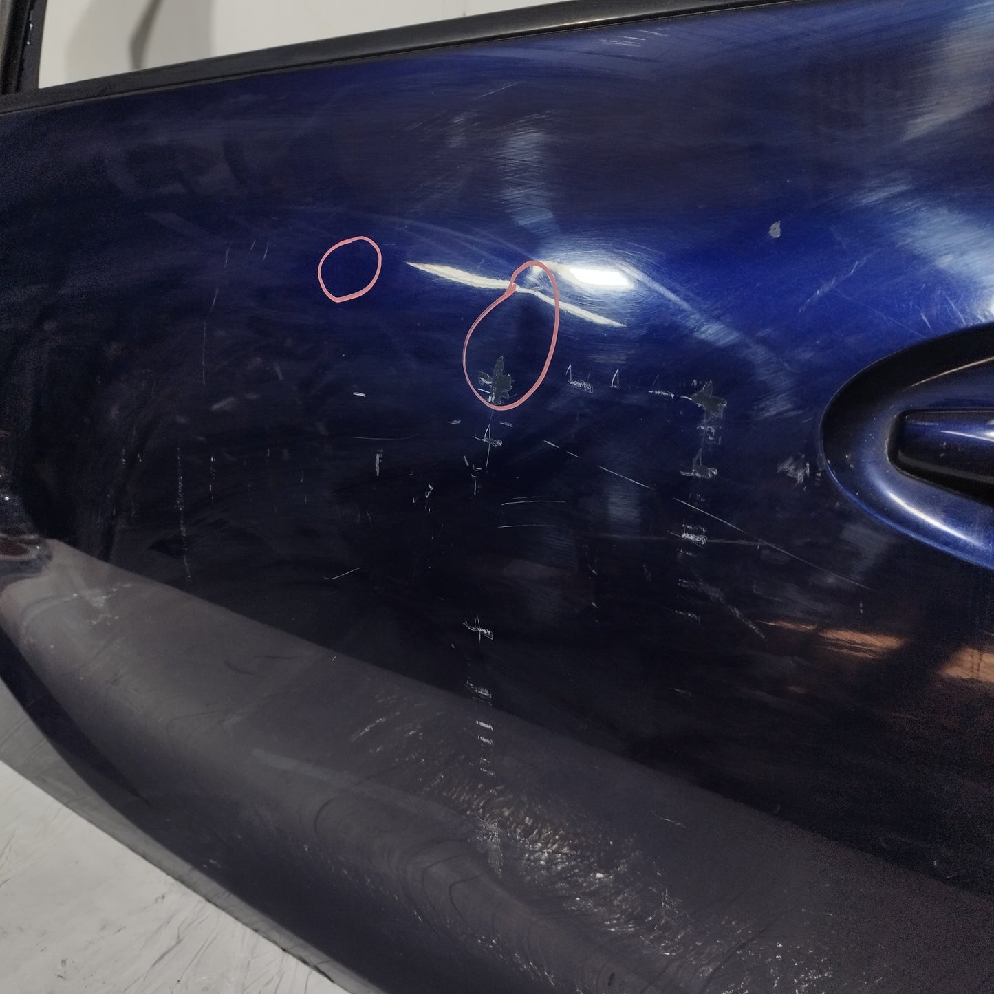 Front door left Dark blue Opel Adam 2012 ecoAC12280