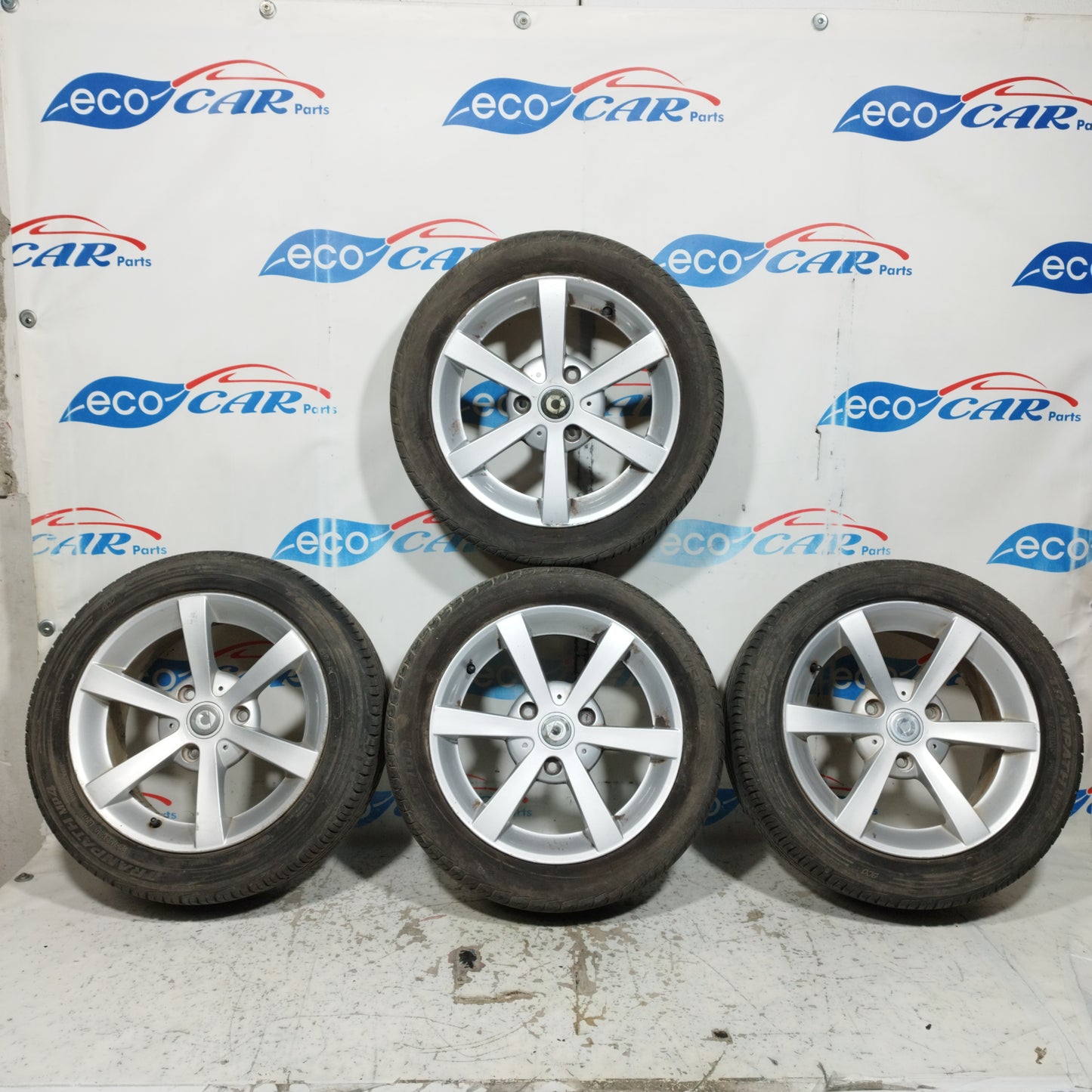 Cerchi con gomme Smart Fortwo 451 2010 ecoAC10793