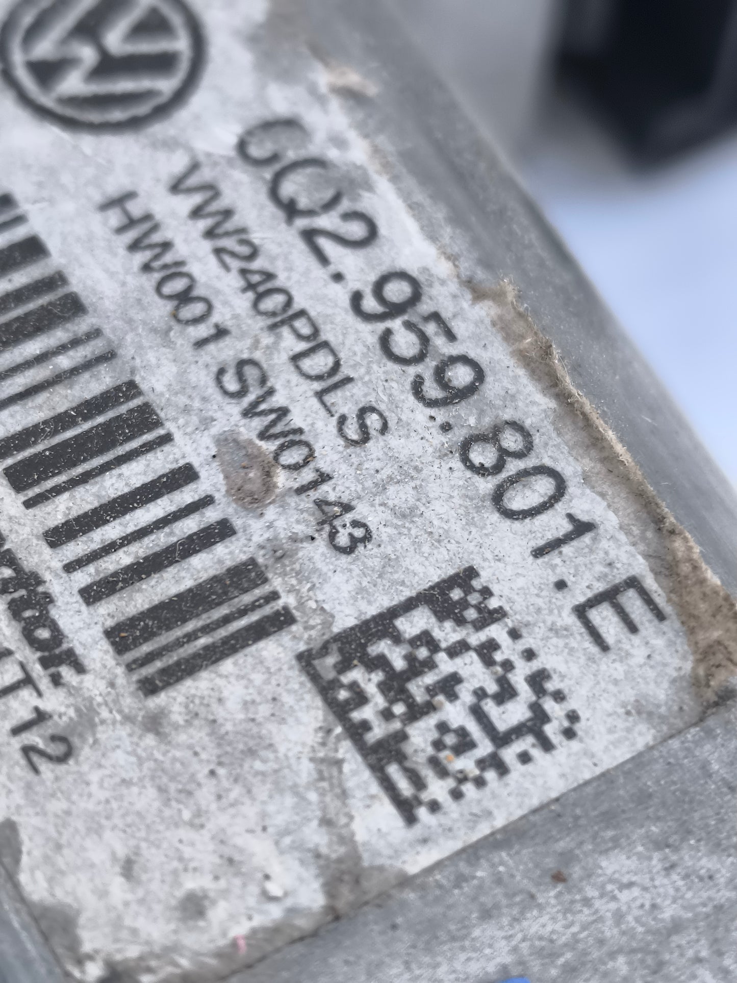 Motorino alzacristalli anteriore dx Volkswagen Polo anno 2008 cod. 6Q2.959.801.E ecoAG7370