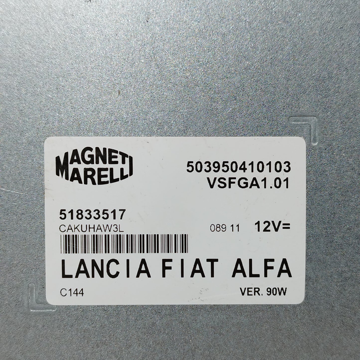 Centralina derivazione autoradio Fiat Punto Evo / Fiat 500/ Alfa Romeo Mito / Giulietta Cod: 51833517 ecoAC10565