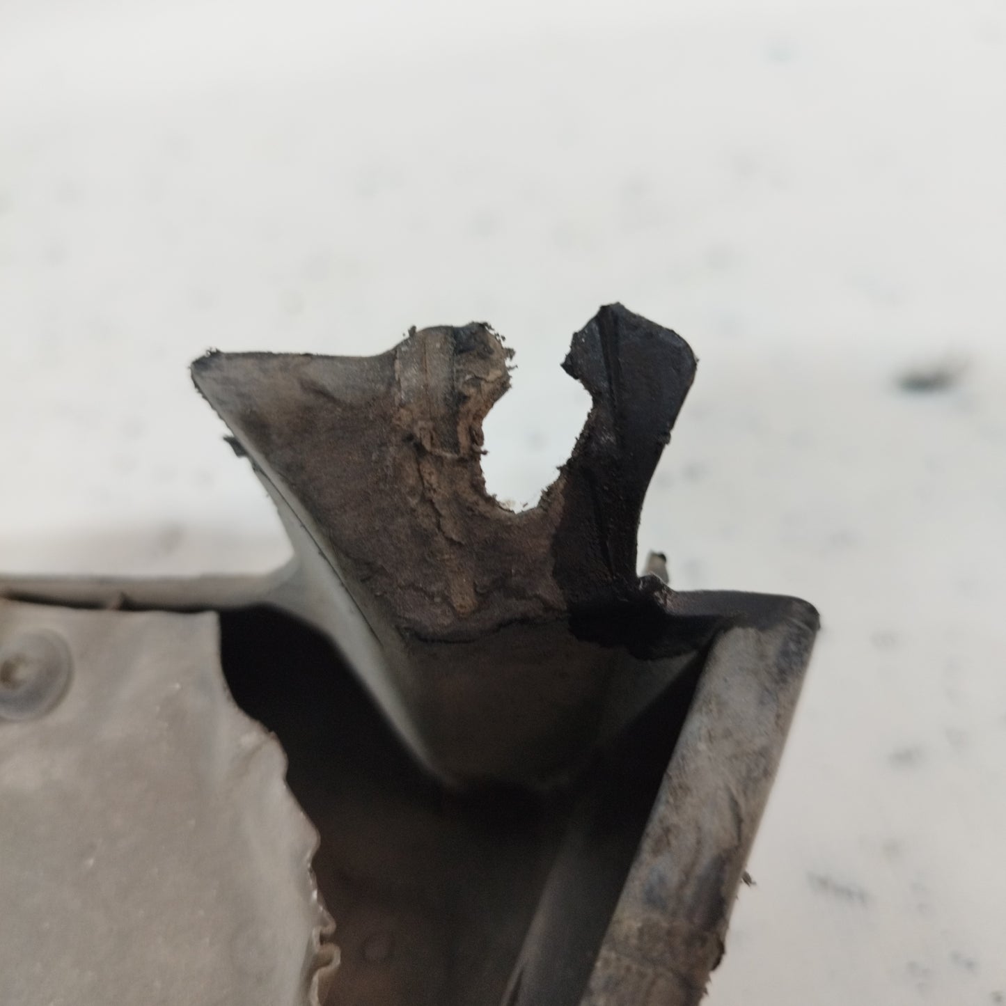 Blue center rear bumper Smart fortwo 450 2004 ecoAC9342