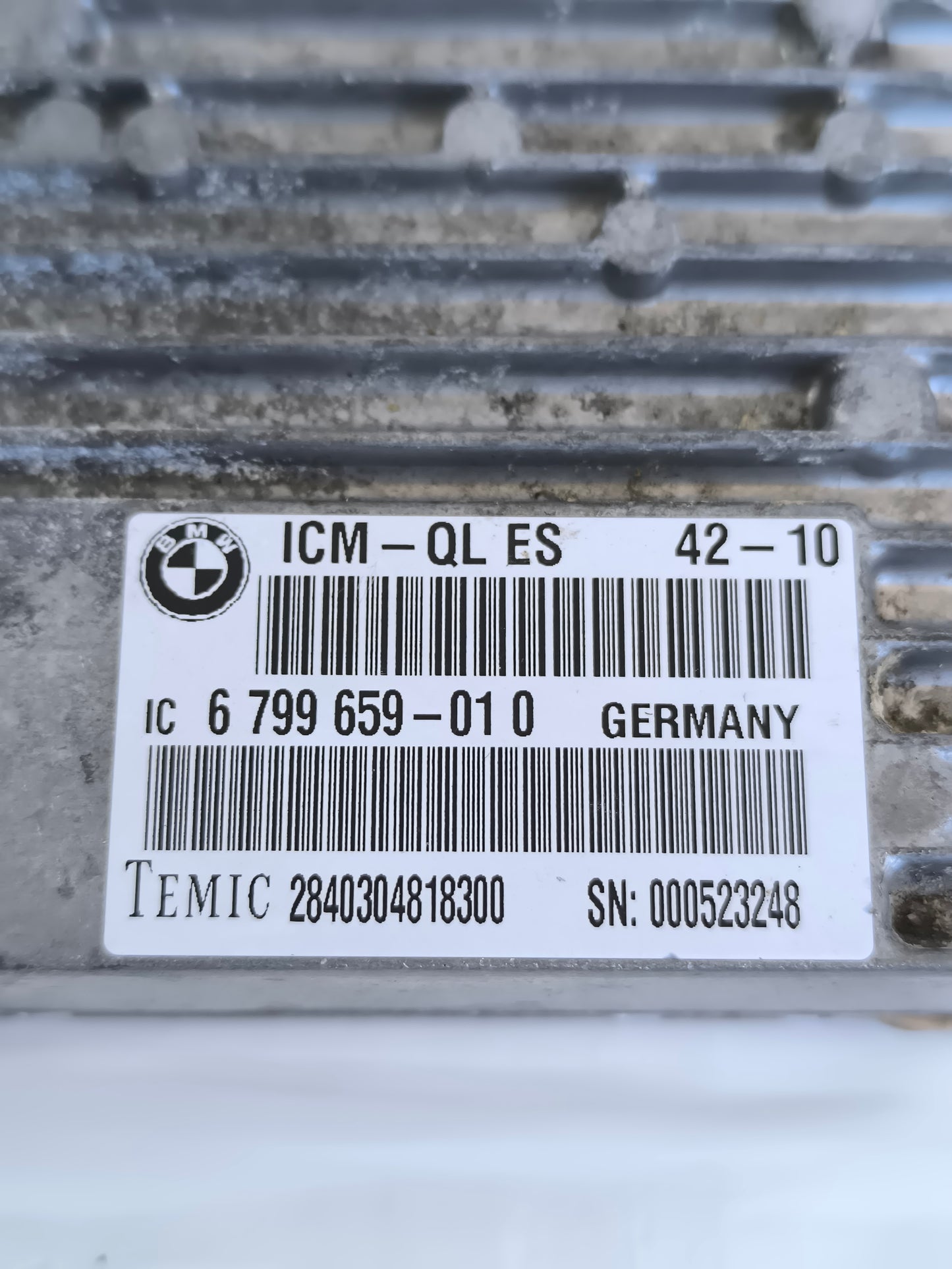 Centralina ICM Bmw serie 5 F10 / F11 2010-2013 cod: 6799659-010 ecoAG8513