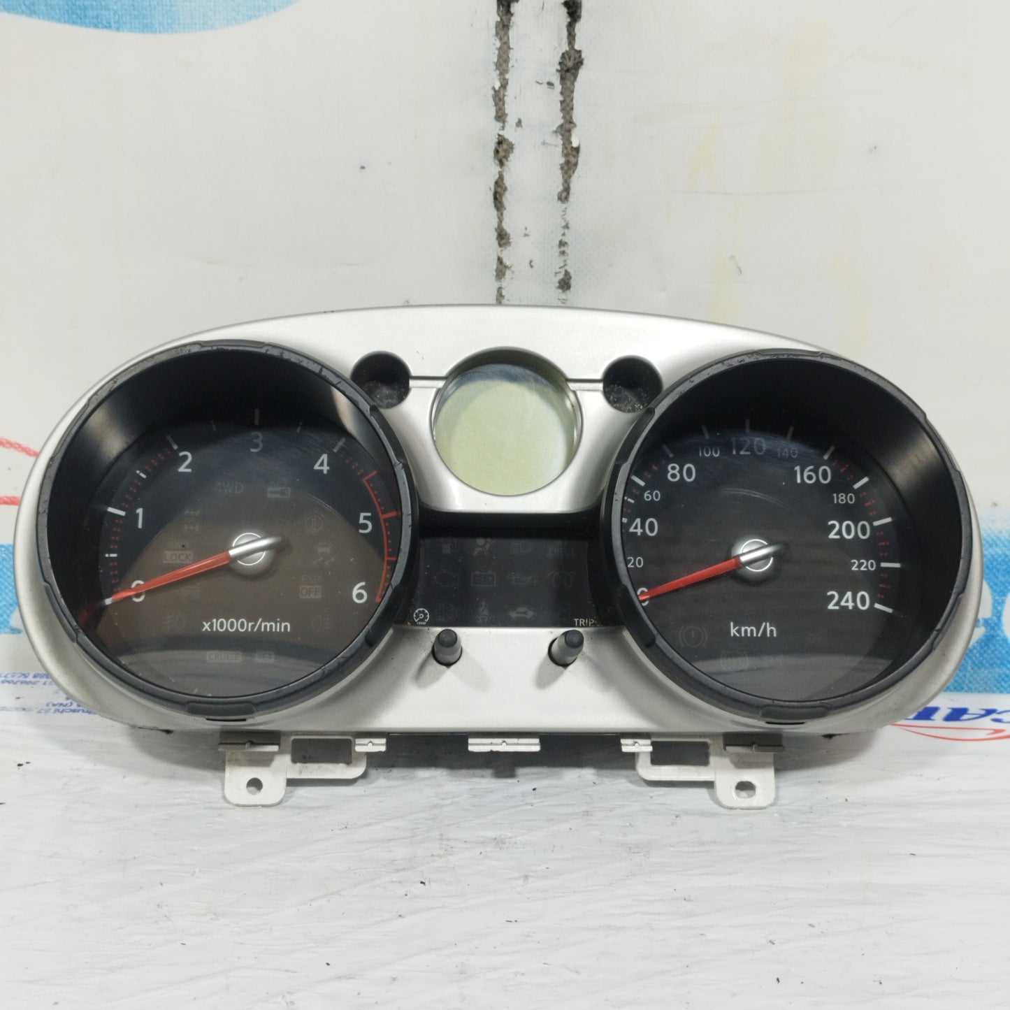 Nissan Qashqai 2.0 D 2008 ecoAC11057 Instrumententafel