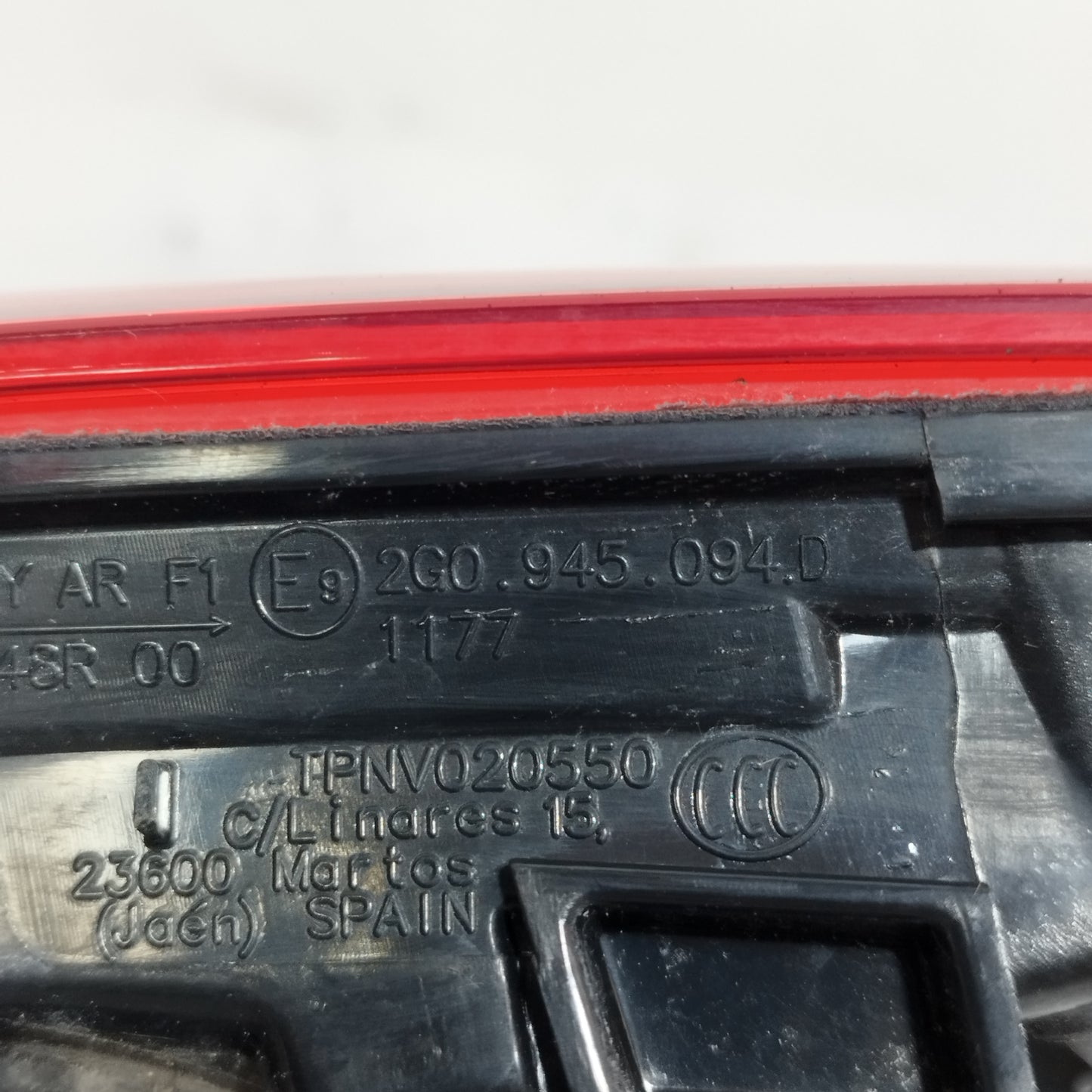 Fanale posteriore interno dx Volkswagen Polo 2022 Cod: 2g0945094d ecoAC13633