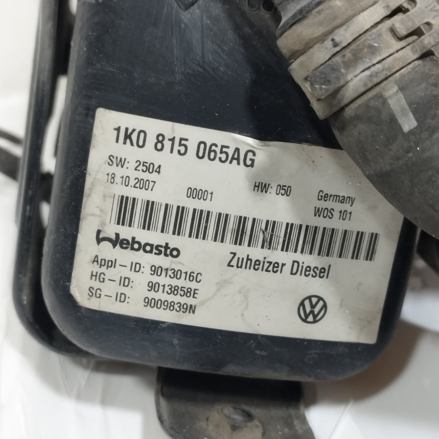 Motorino riscaldamento autonomo Webasto Volkswagen Touran 2.0 TDI 2003-2010 cod: 1K0815065AG ecoAC15554