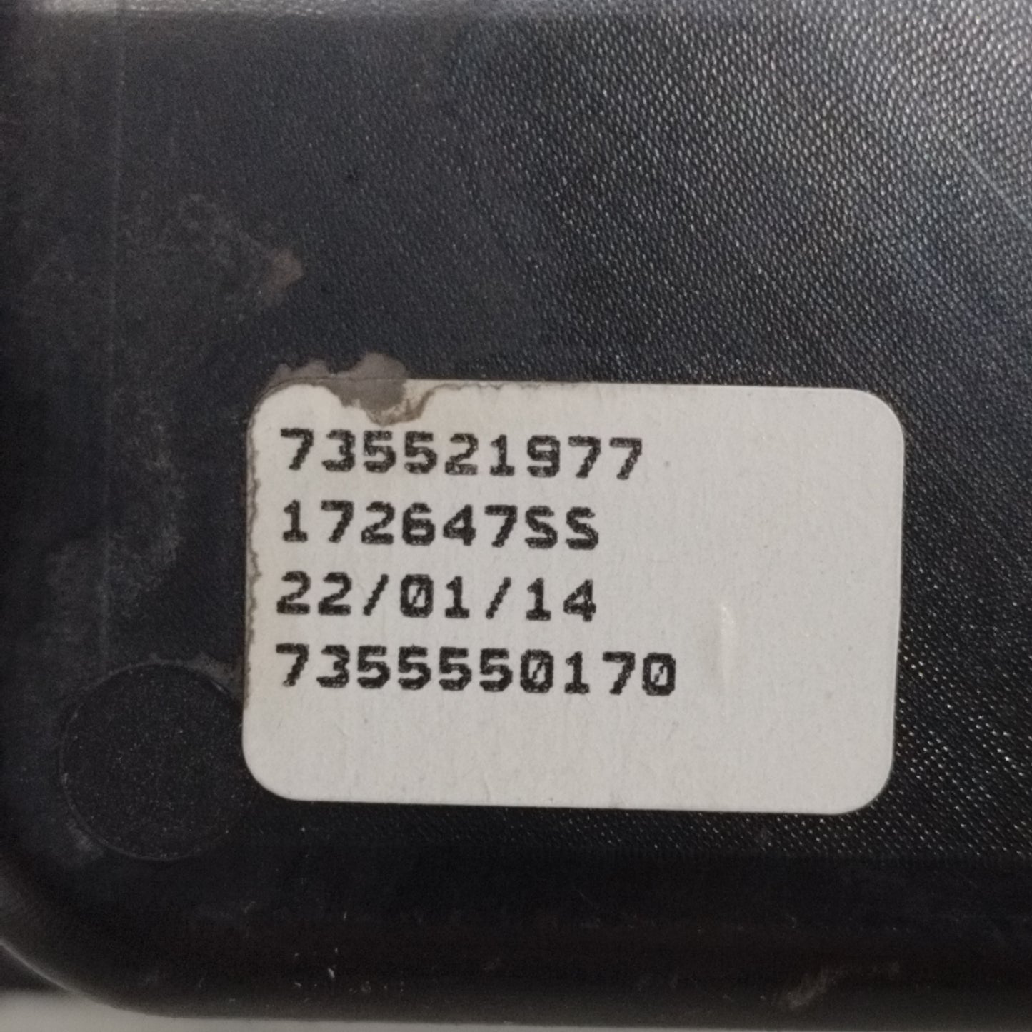 Pulsantiera anteriore sx Fiat 500L 2013 Cod: 735521977 ecoAC9390