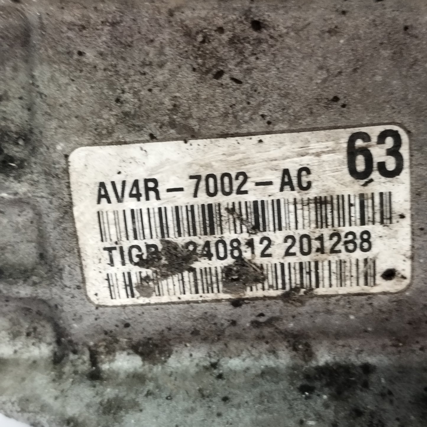 Cambio manuale 6 marce Ford Kuga 2.0 D 2010 Cod: AV4R-7002-AC ecoAC13898