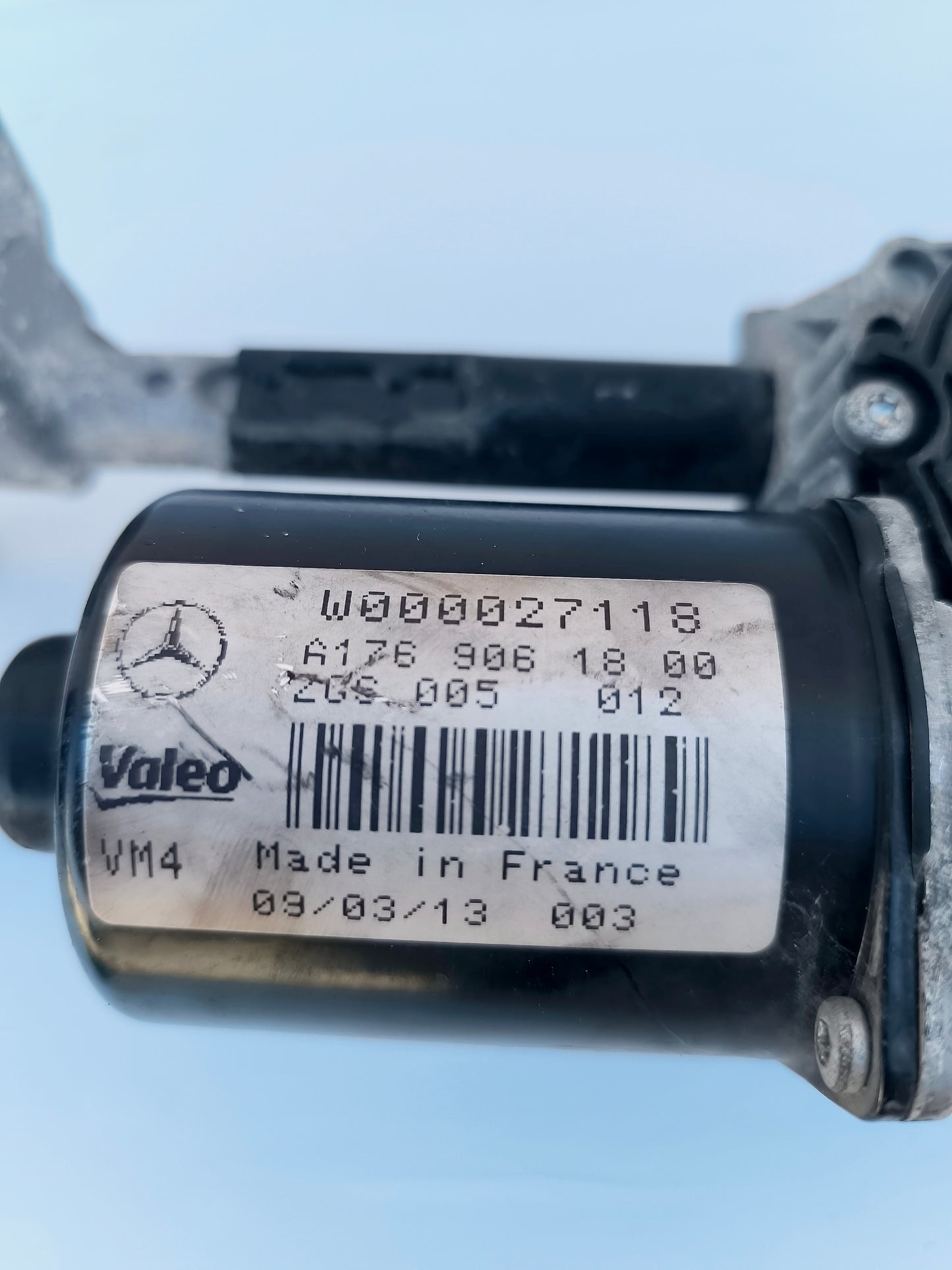 Motorino tergicristalli anteriore Mercedes Classe A W176 4 fili Cod. a1769061800 ecoAG6521