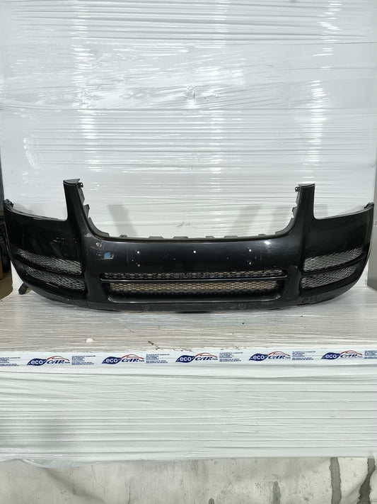 Paraurti anteriore nero Volkswagen Touareg I (7L) anno 2002-2006 ecoAG9836