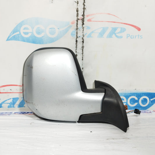 Electric mirror front right grey Peugeot Partner 2008 2 pins 7 wires ecoAC10919