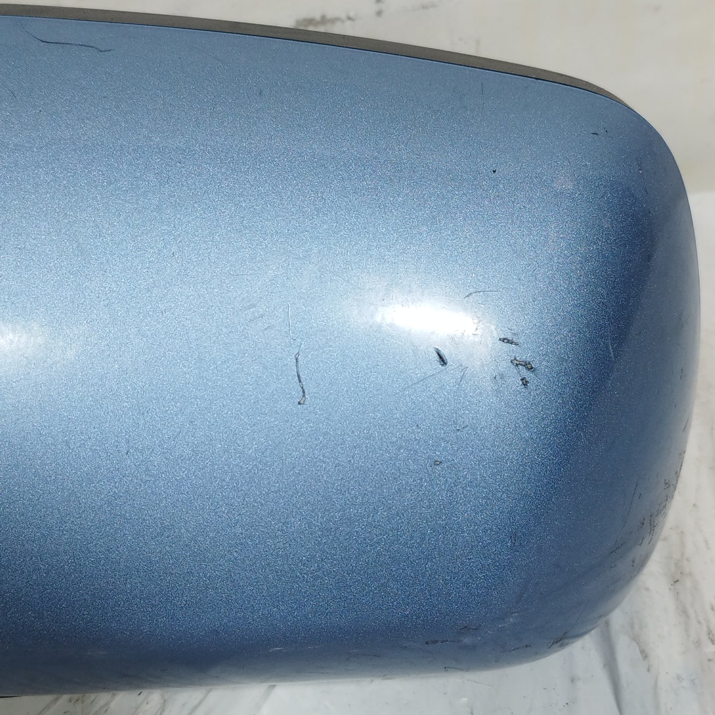 Specchietto manuale anteriore sx celeste Kia Picanto I (SA) 2004-2007 ecoAC15457