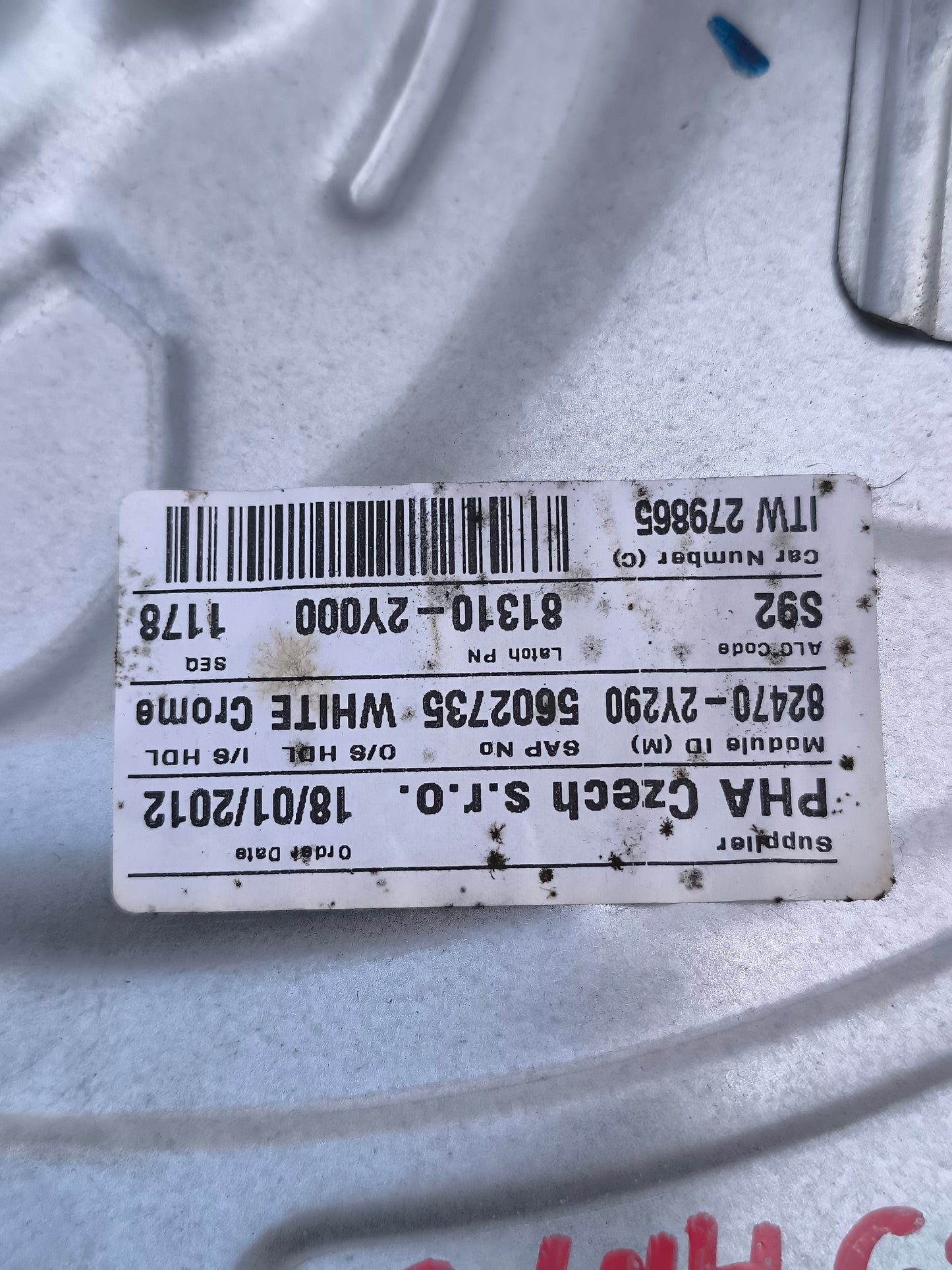 Cremagliera anteriore sinistra Hyundai ix35 codice: 81310-2y000 ecoAG6787