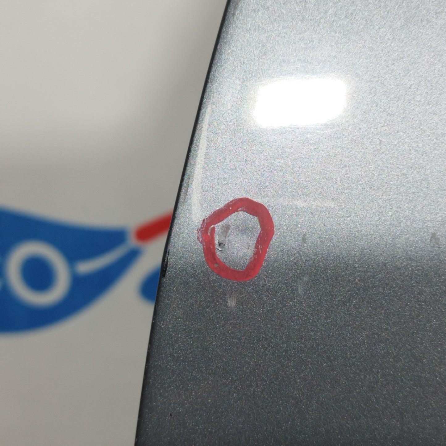 Front left door grey Fiat Punto Evo 2012 ecoAC9137