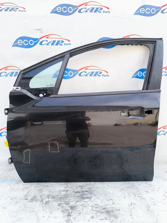 Schwarze linke Vordertür Peugeot 208 2014 ecoAG5719