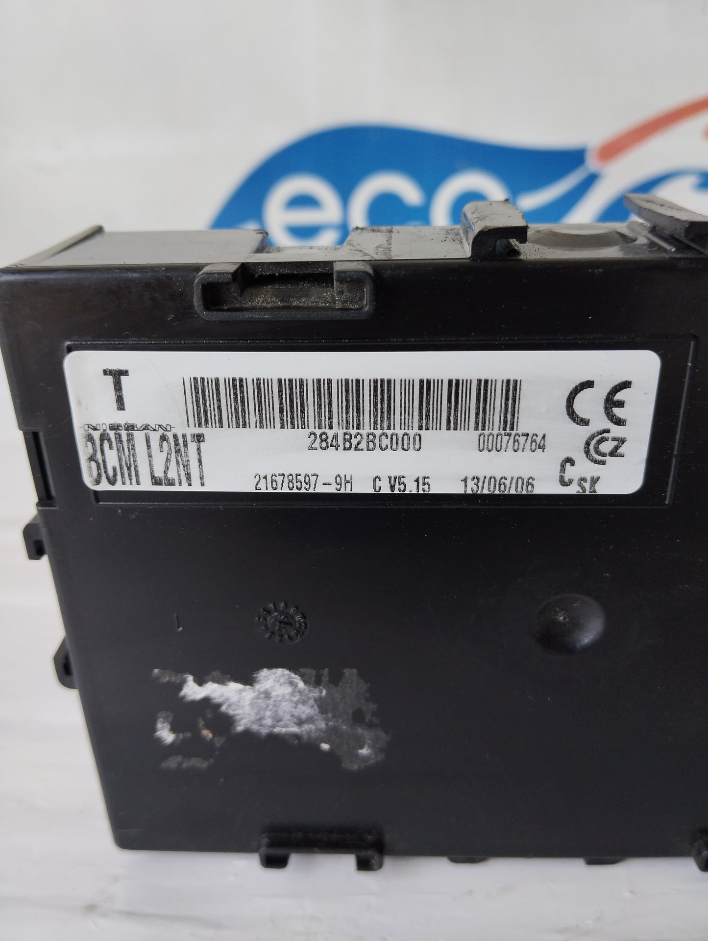 BCM control unit Nissan Micra k12 1.4 B 2006 code: 284b2bc000 ecoAG5498