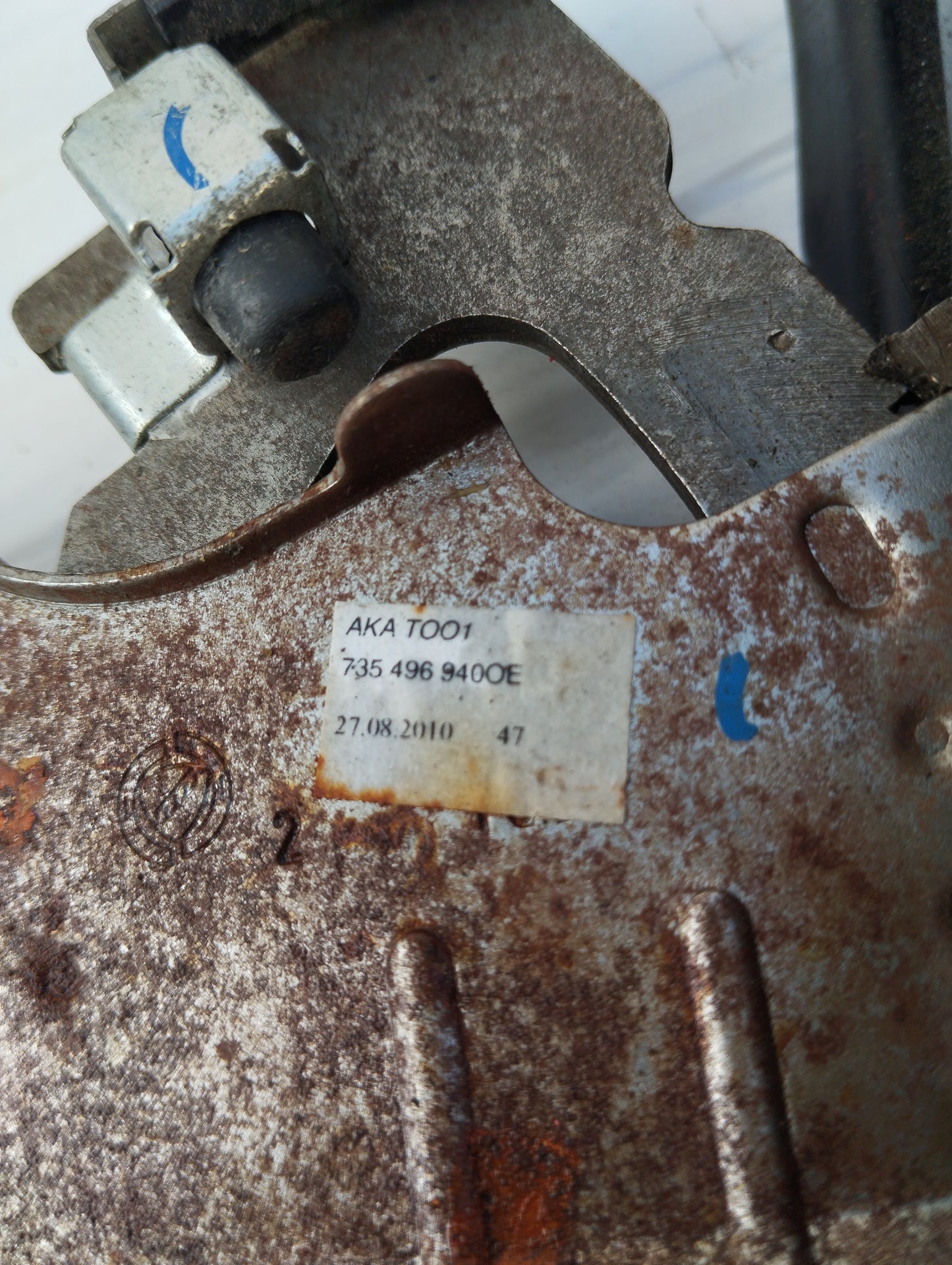 Handbrake lever Fiat Doblò 2013 code: 7354969400e ecoAG5613