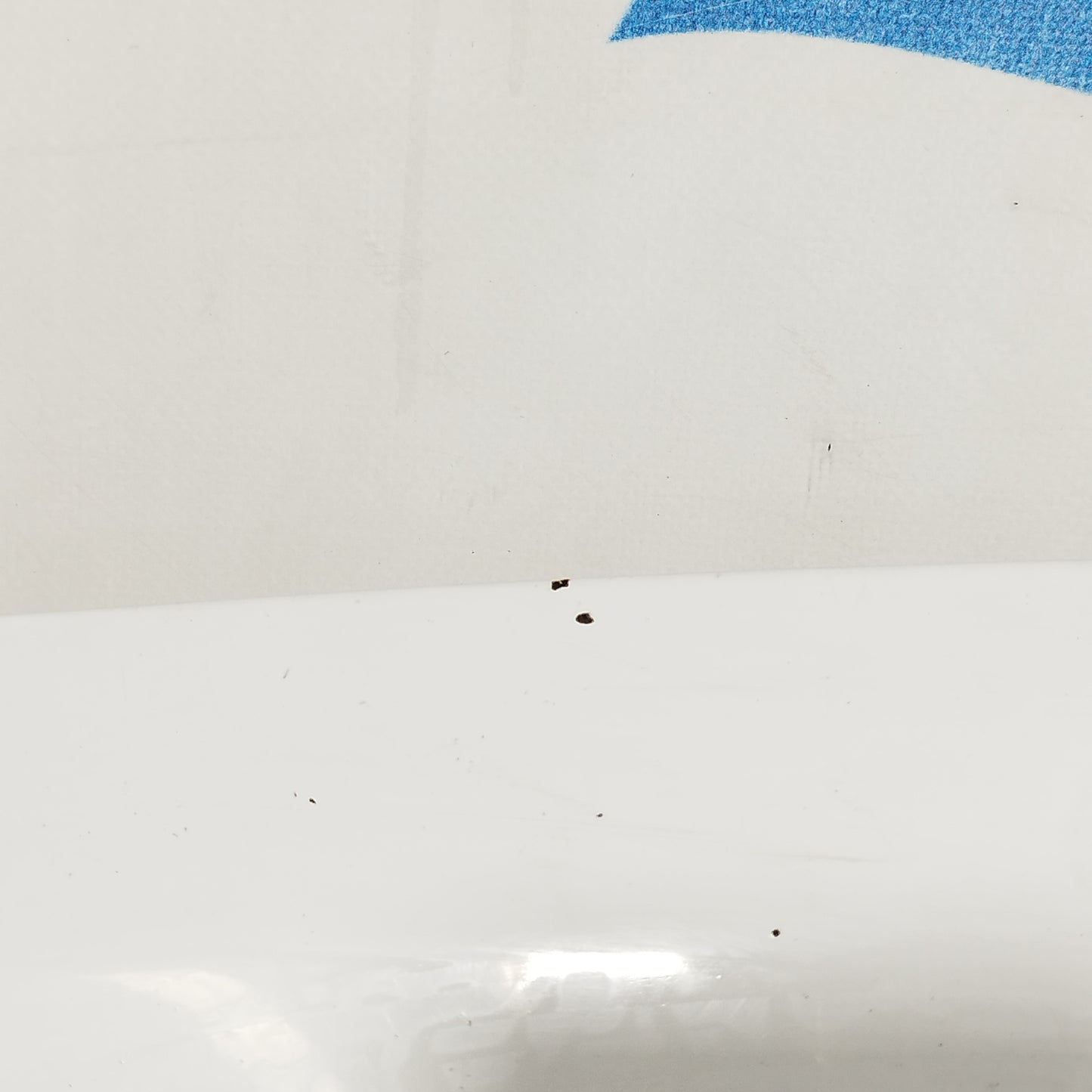 Weiße Motorhaube Chevrolet Spark 2011 ecoAC9704