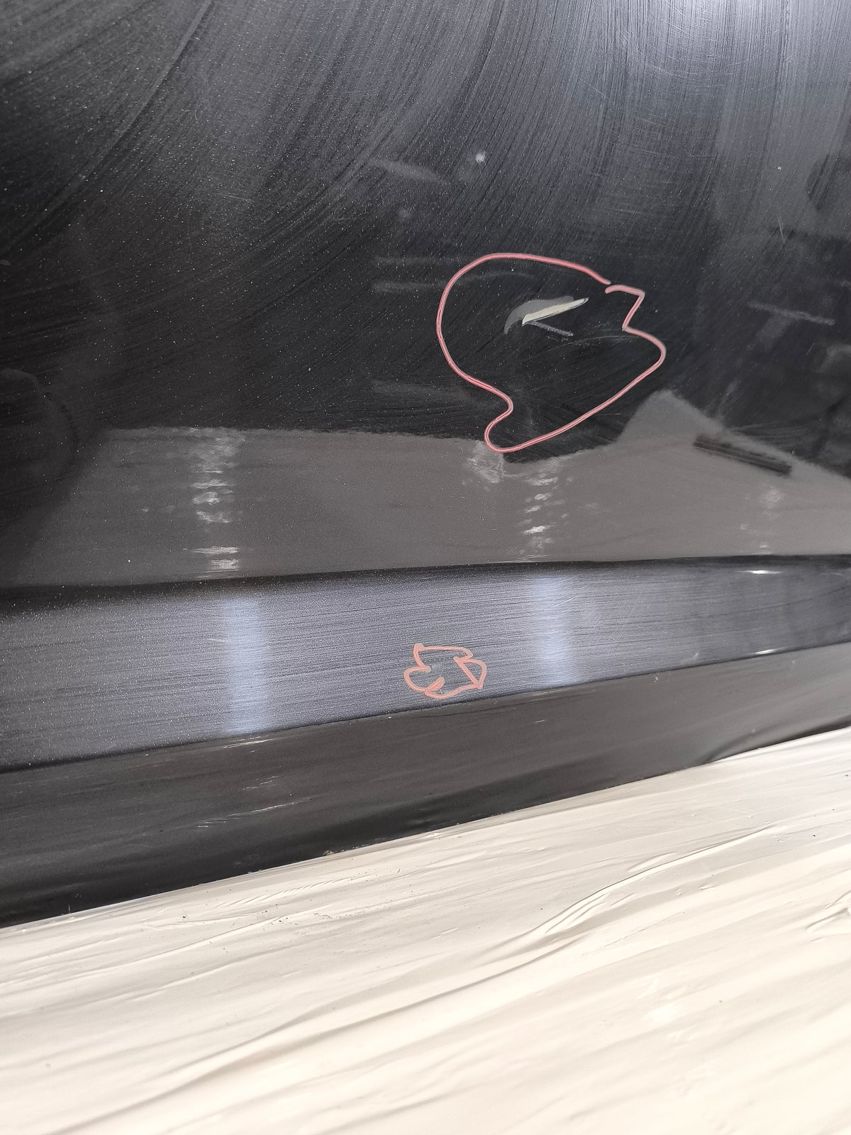 Sportello anteriore sx nero Seat Ibiza II (6J) anno 2008-2017 ecoAG9784