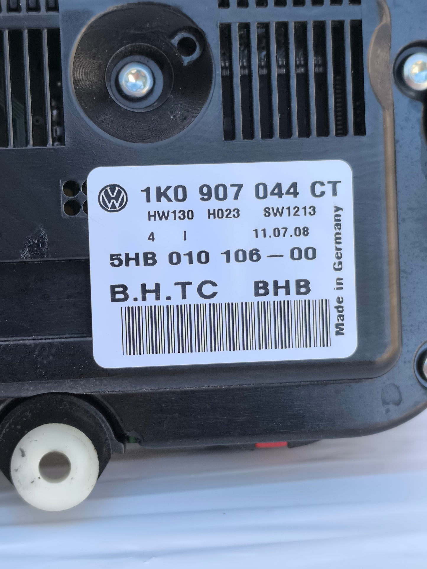 Digitales Klimabedienteil Volkswagen Tiguan Baujahr 2009 Code 1K0907044CT ecoAG7389