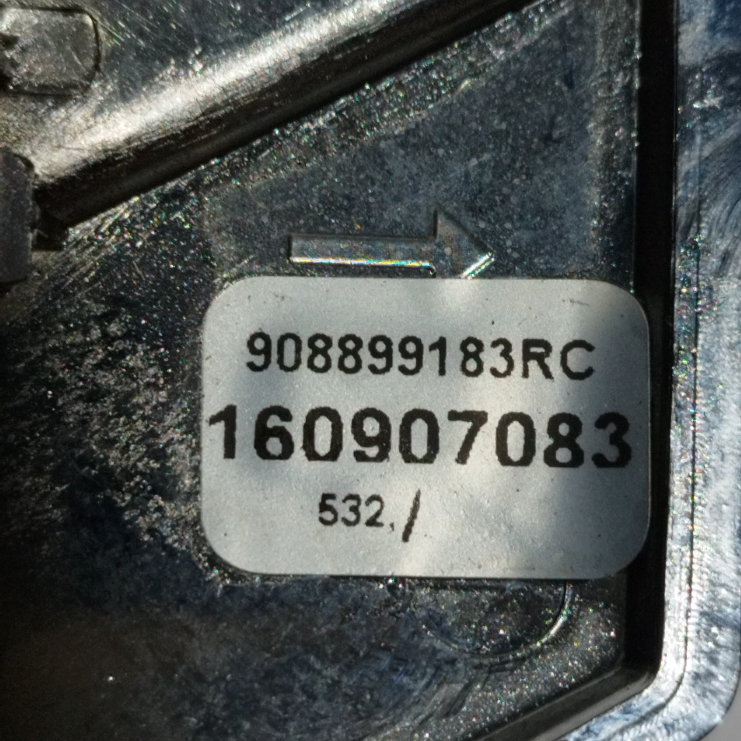 Logo con retrocamera posteriore Renault Clio 2016 Cod: 908899183RC ecoAC10881