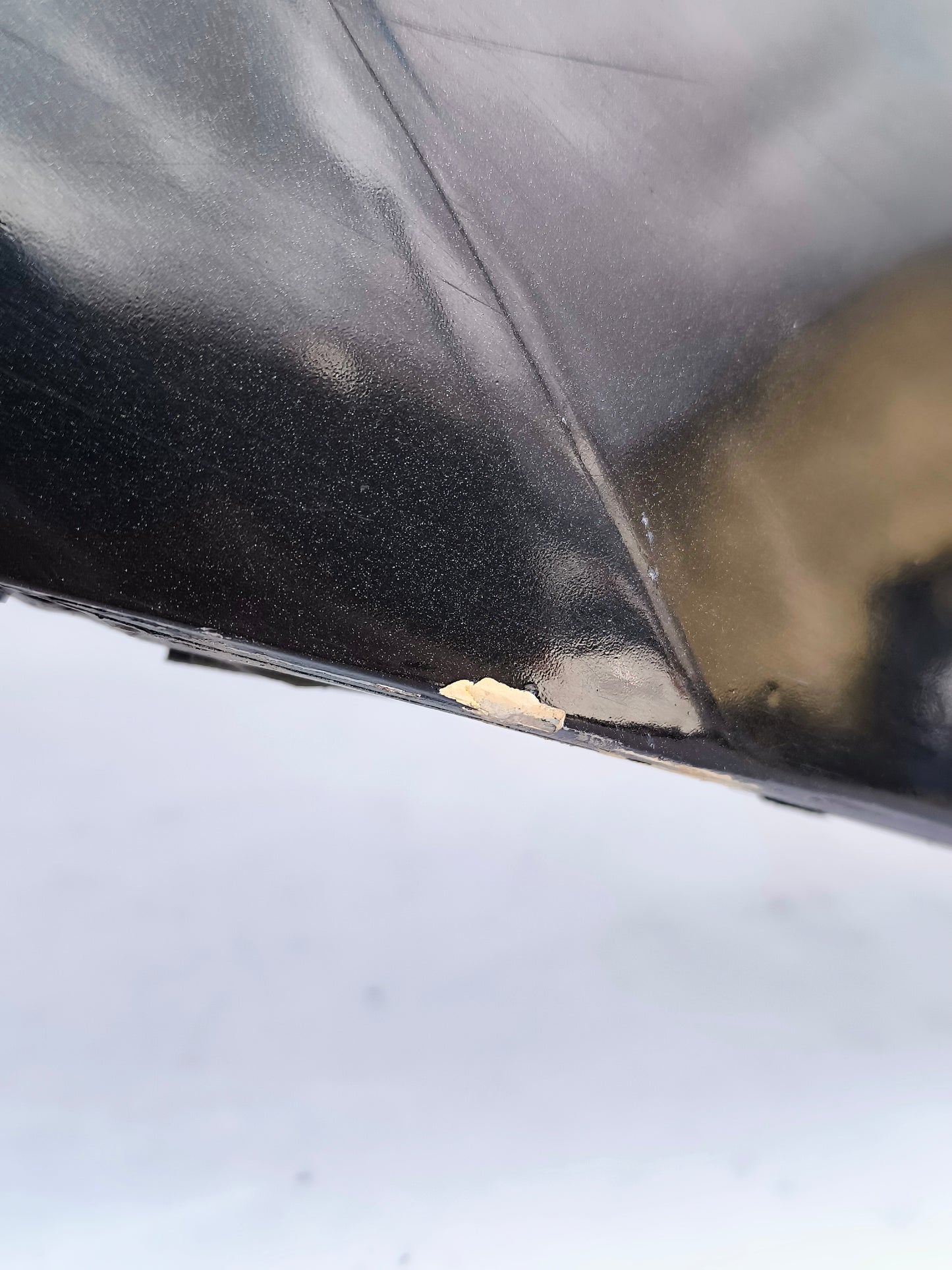 Schwarzer rechter Kotflügel Mercedes ML W164 ecoAG7003