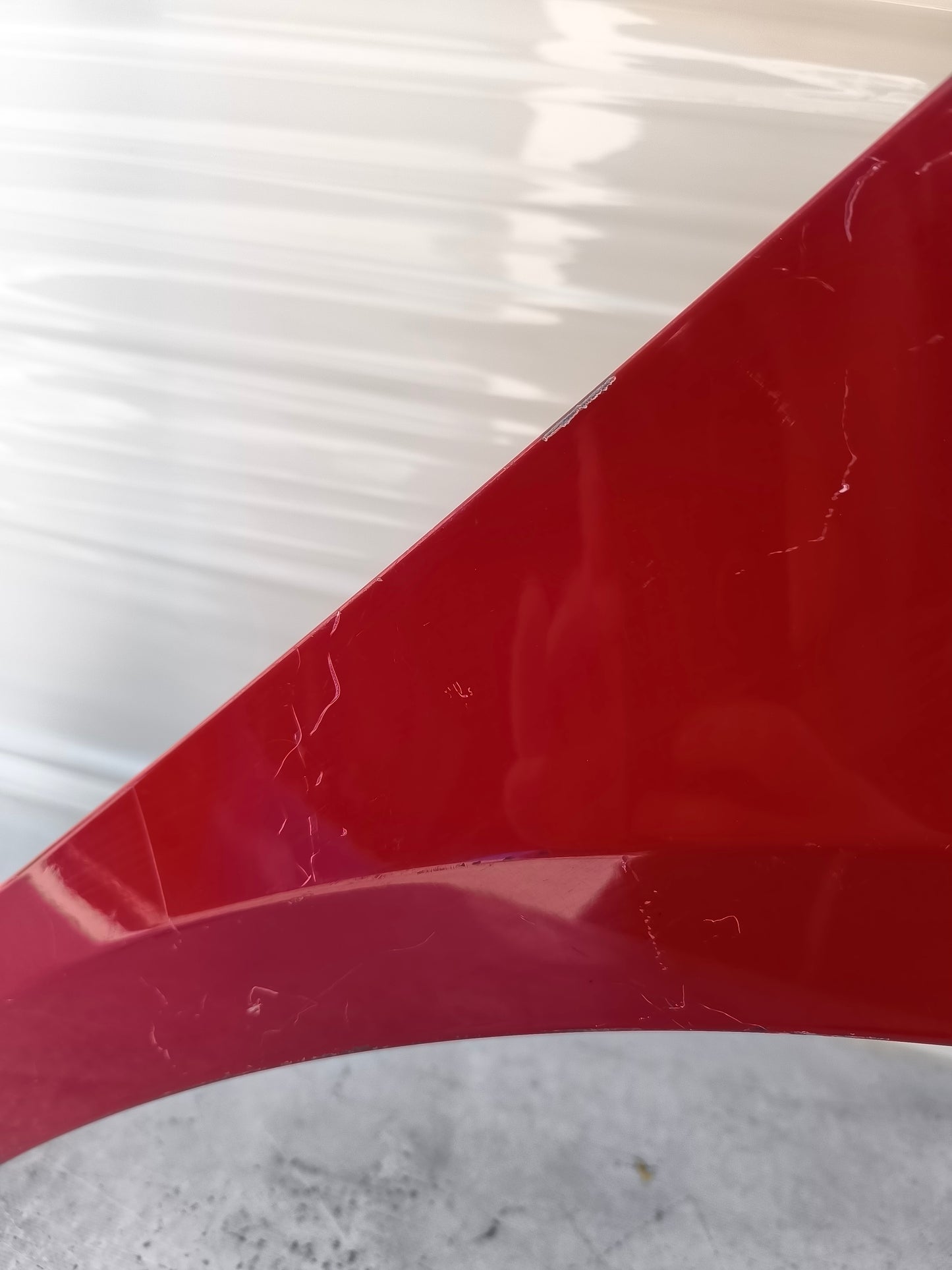 Parafango dx DR 1 2010 rosso ecoAG8118