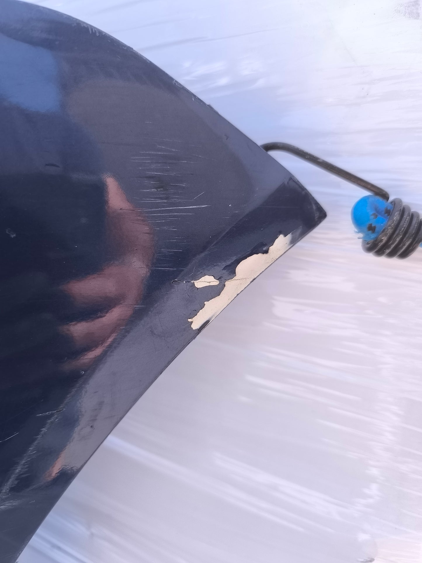Paraurti anteriore blu Hyundai Getz anno 2006 ecoAG8366