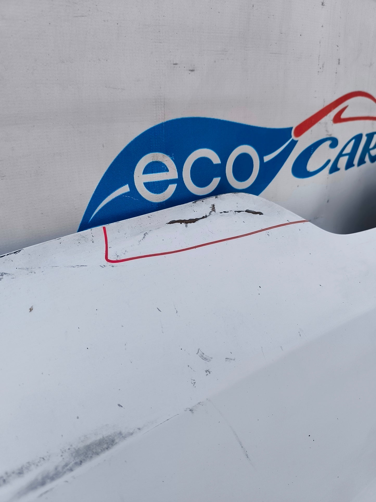 Renault Master 2018 ecoAG5716 weiße Motorhaube